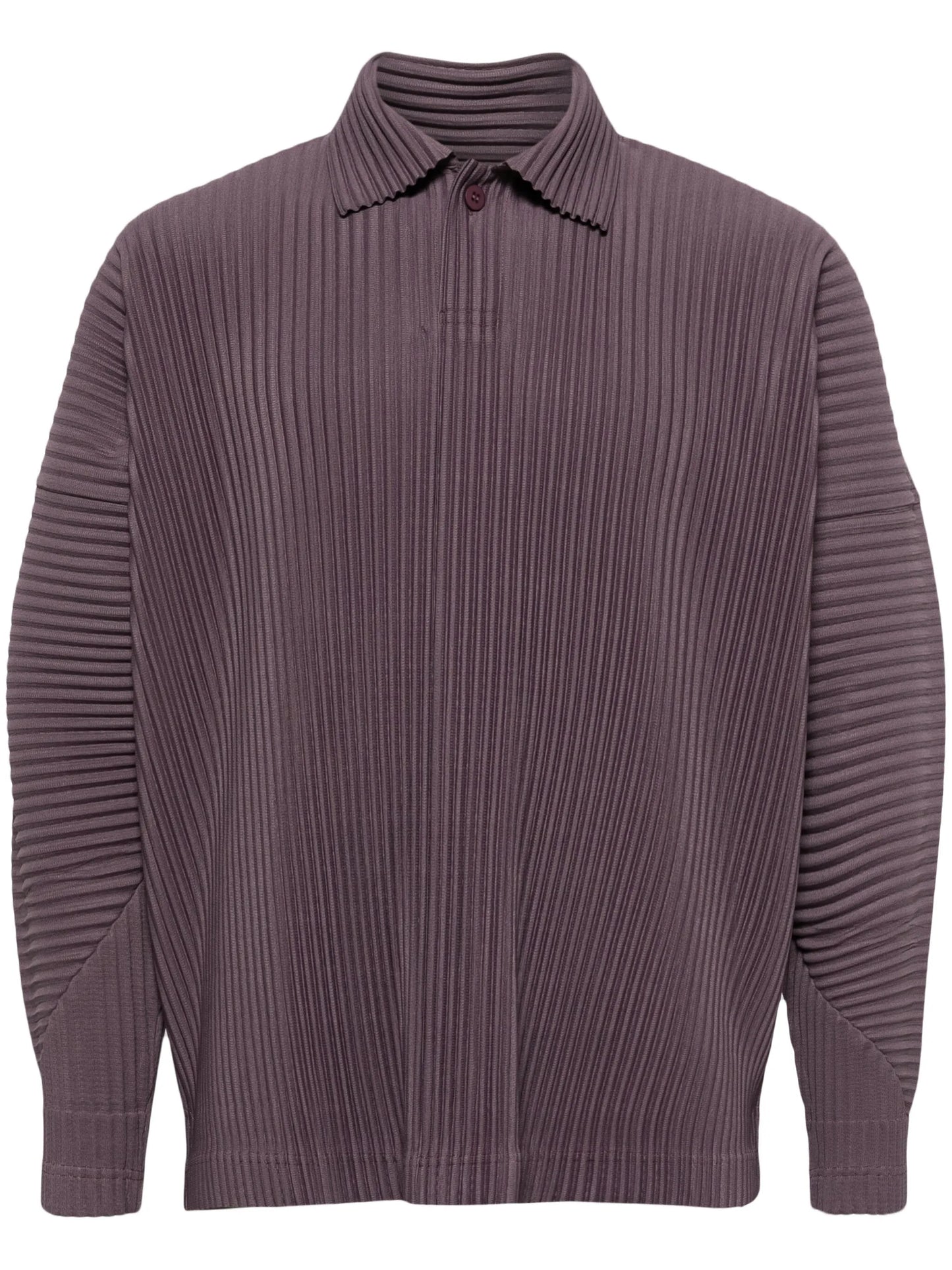 MC January pleated polo shirt
