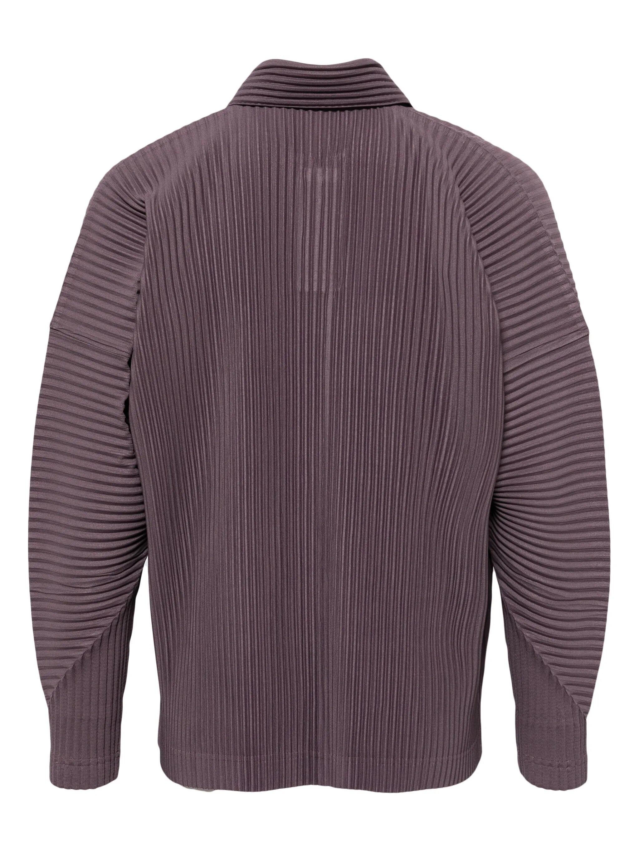 MC January pleated polo shirt