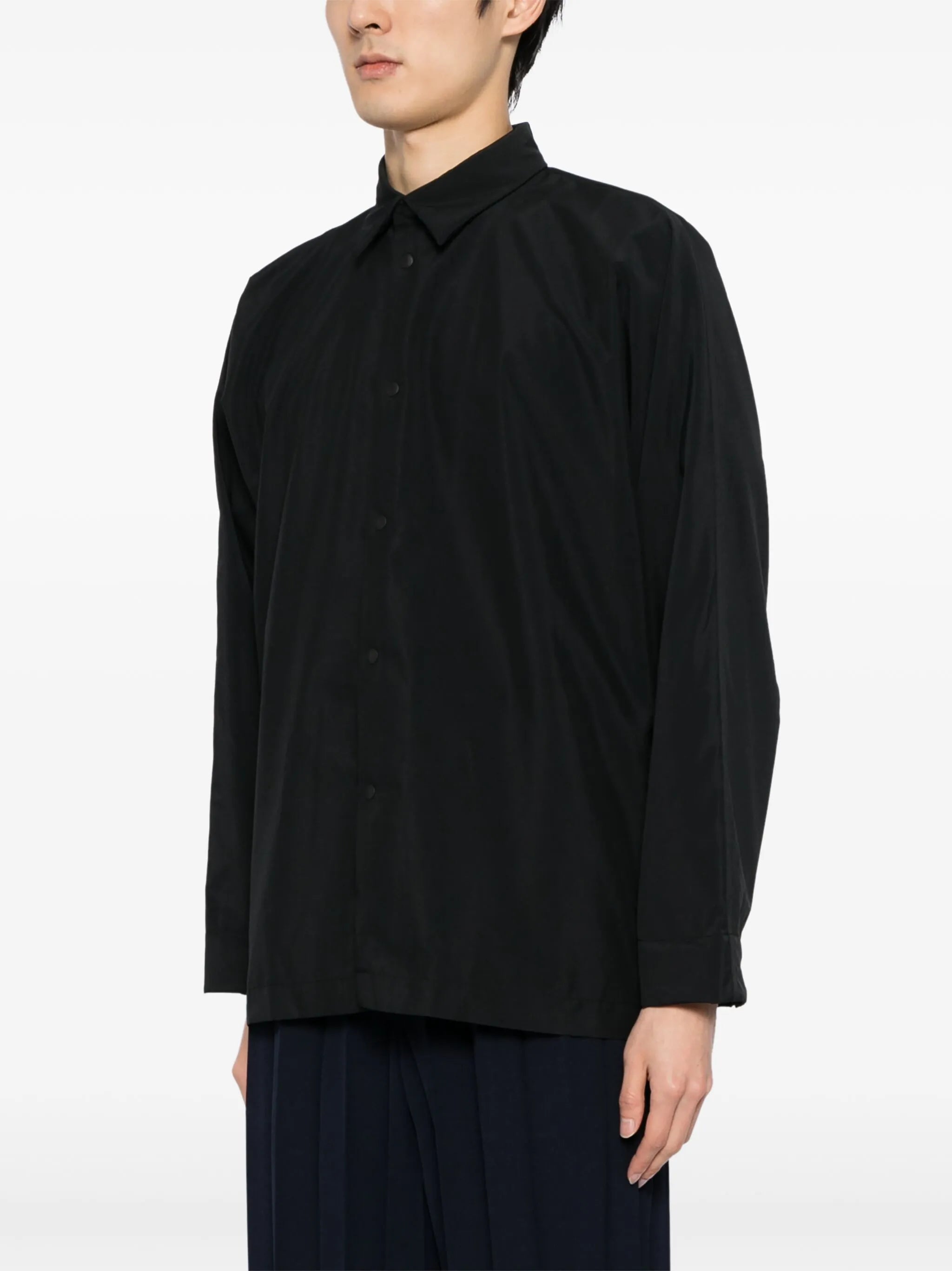 Verso 1 point-collar shirt