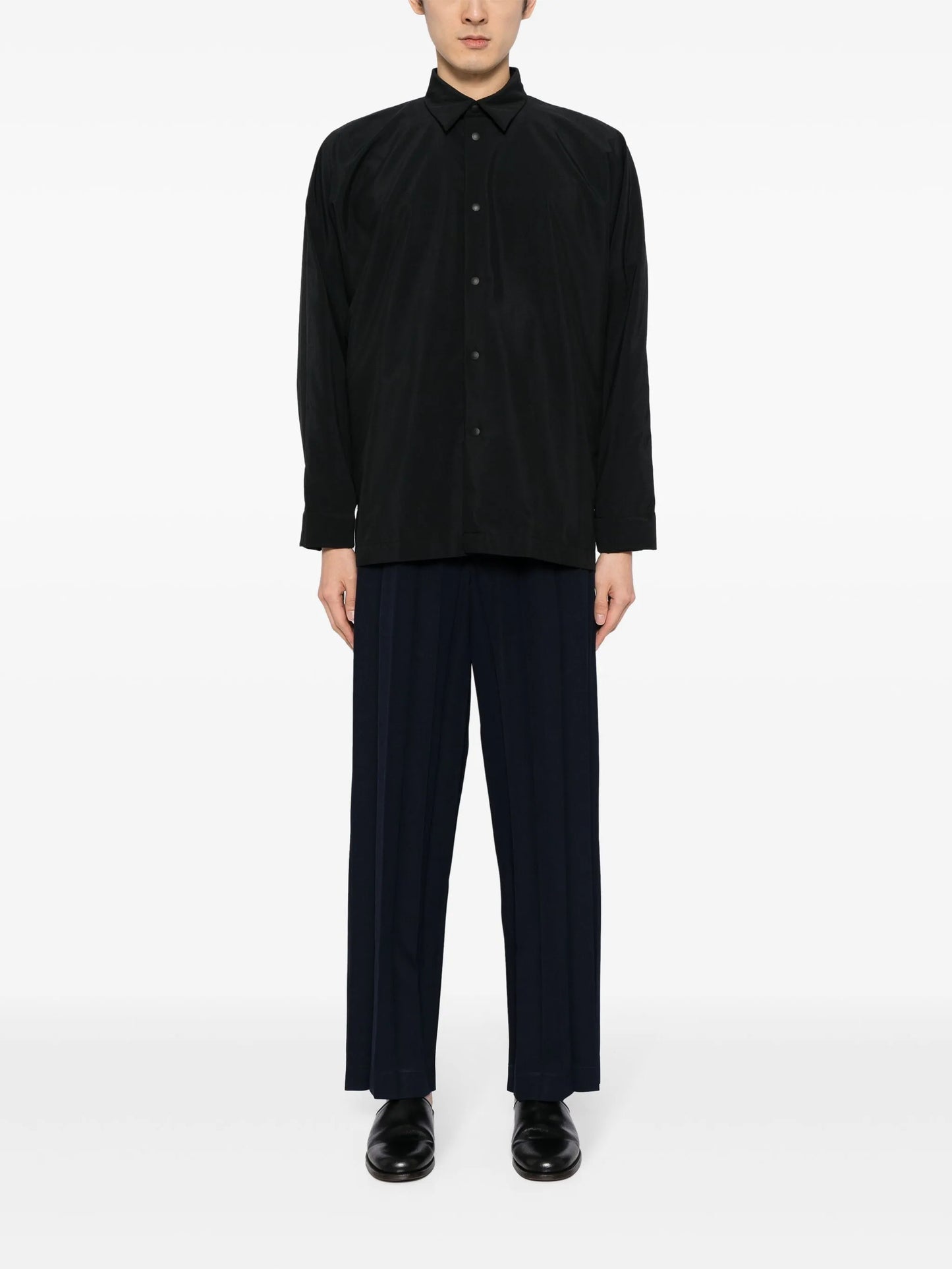 Verso 1 point-collar shirt