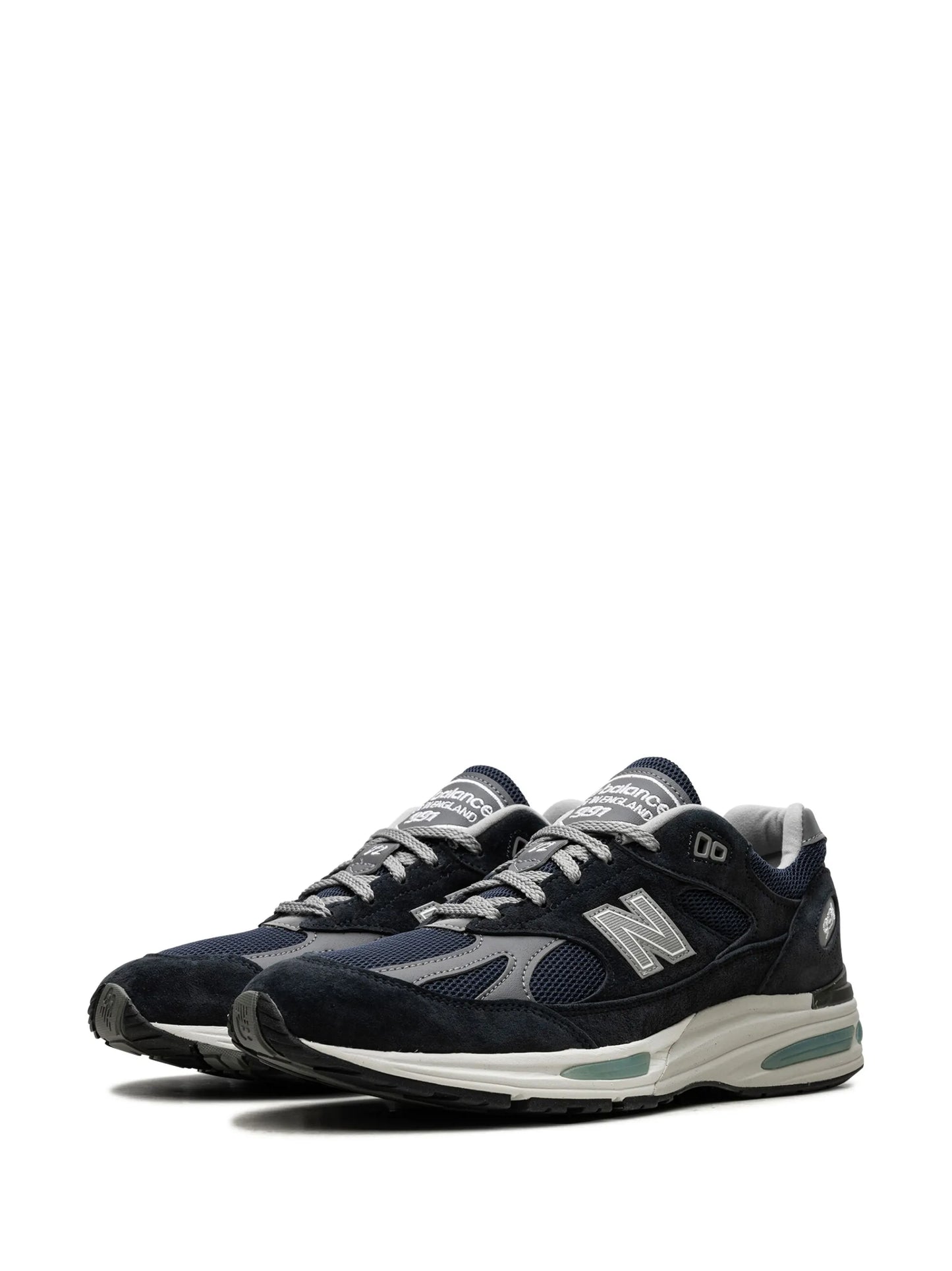 991v2 "Dark Navy" suede sneakers
