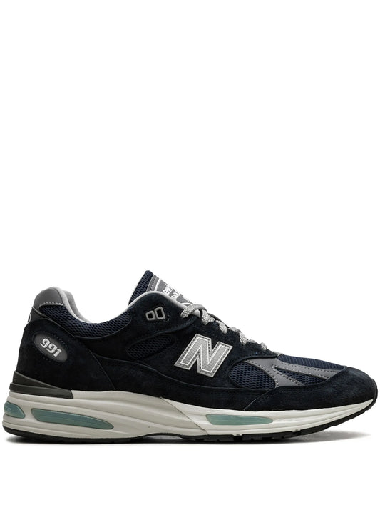 991v2 "Dark Navy" suede sneakers