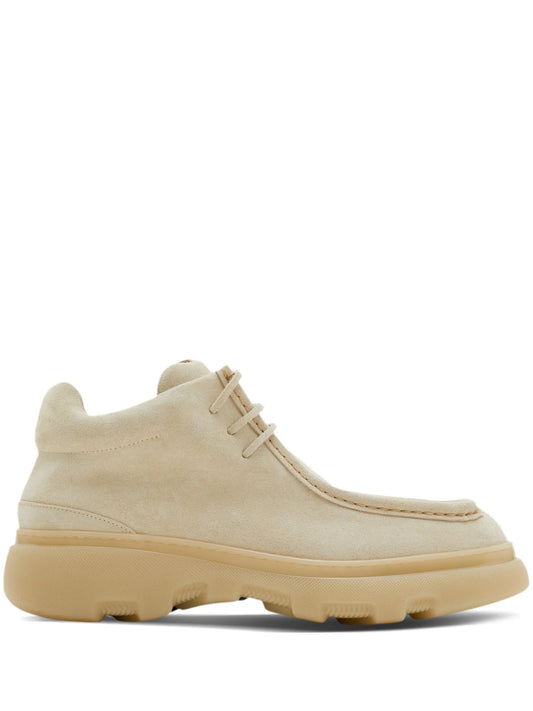 suede Creeper mid shoes