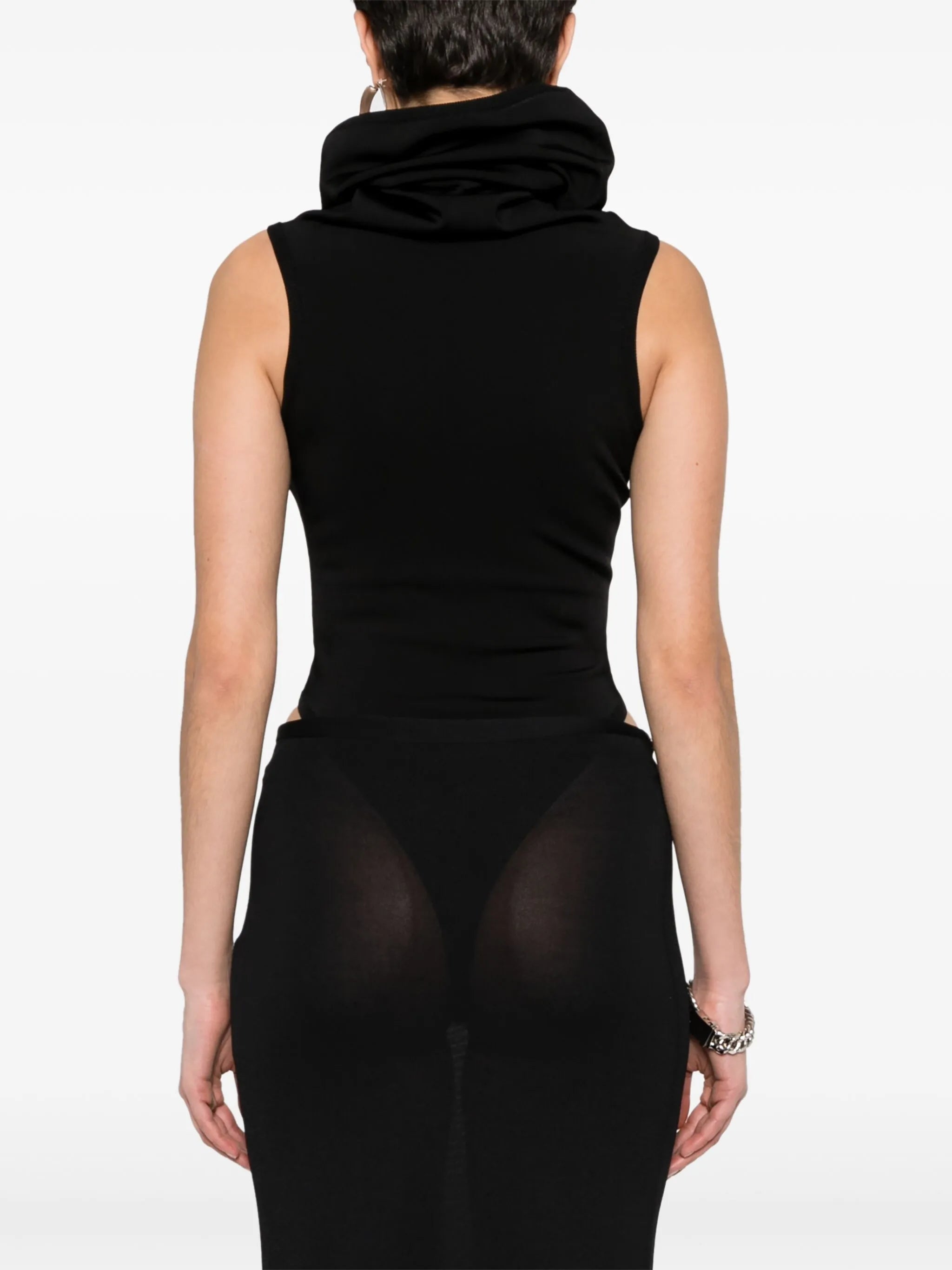 hooded stretch body