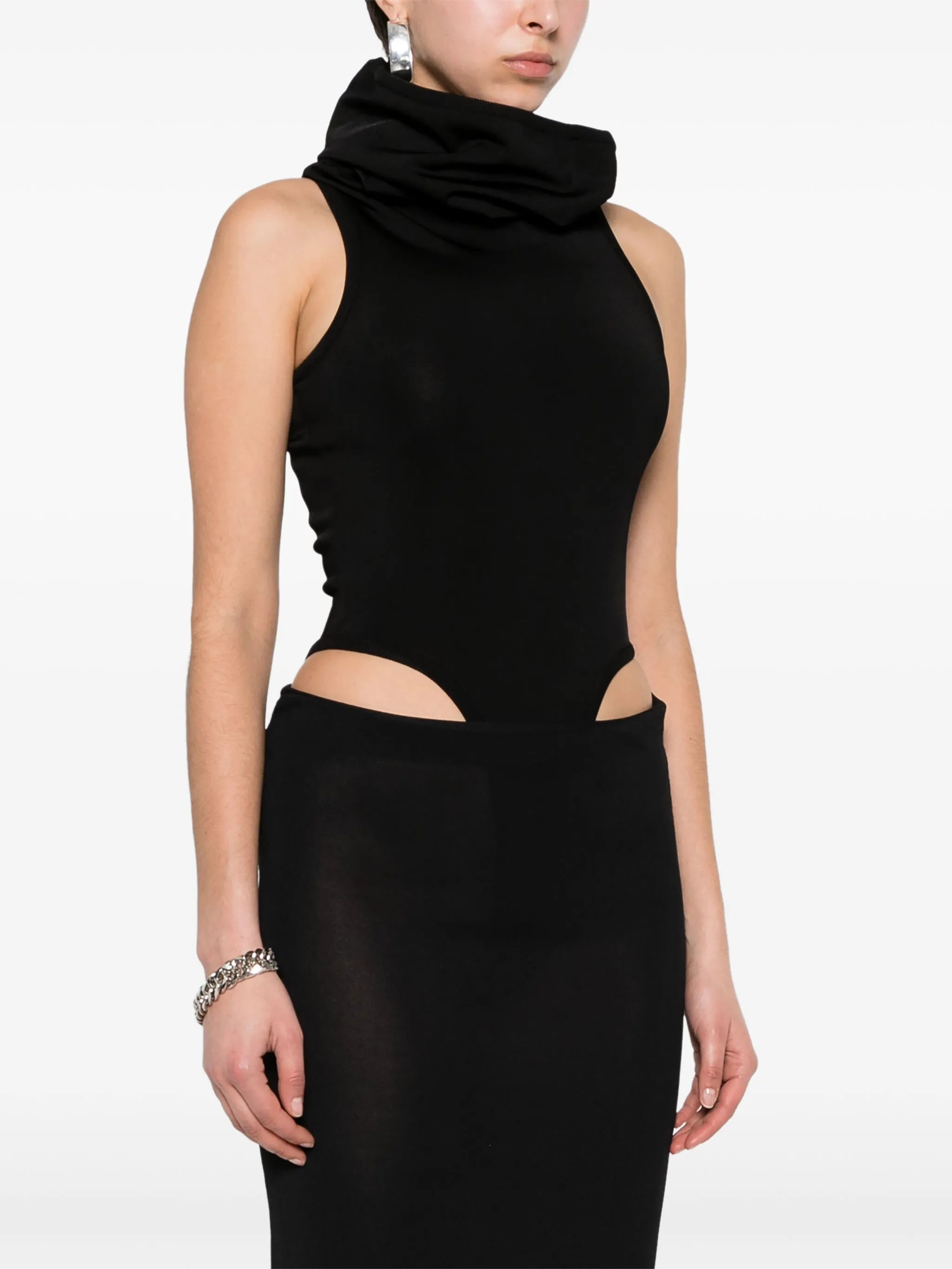 hooded stretch body