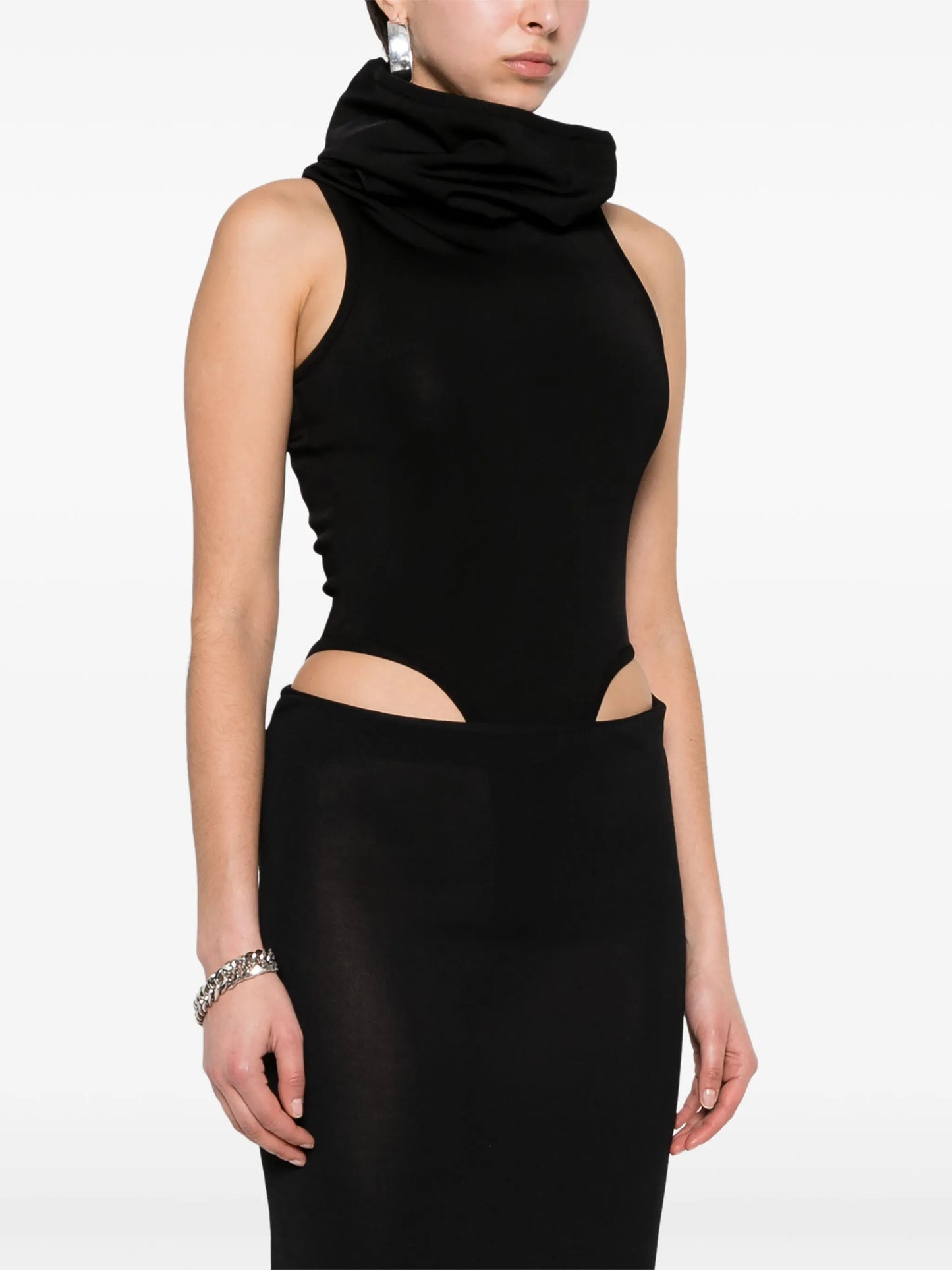 hooded stretch body