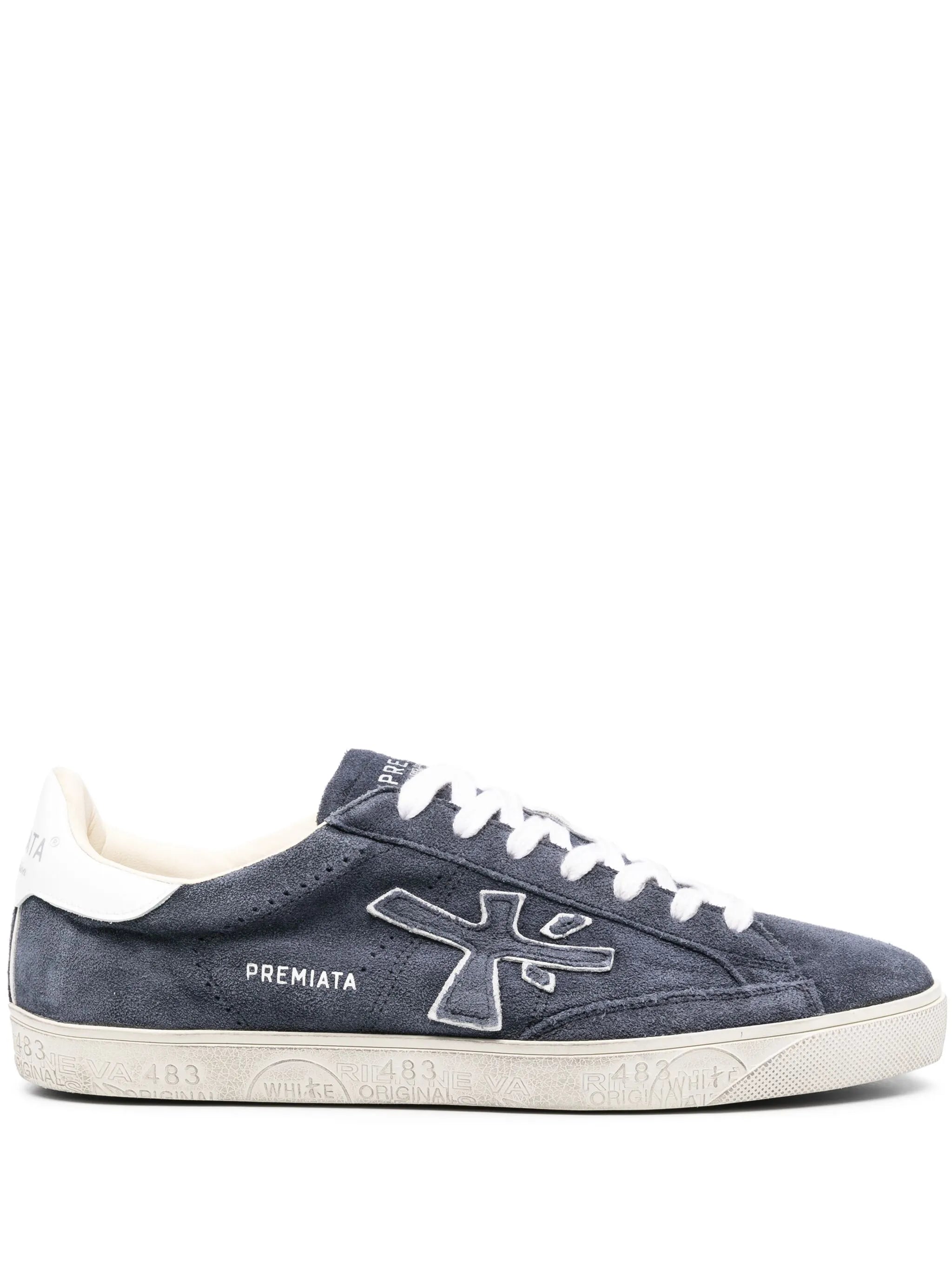 Steven 6643 leather sneakers