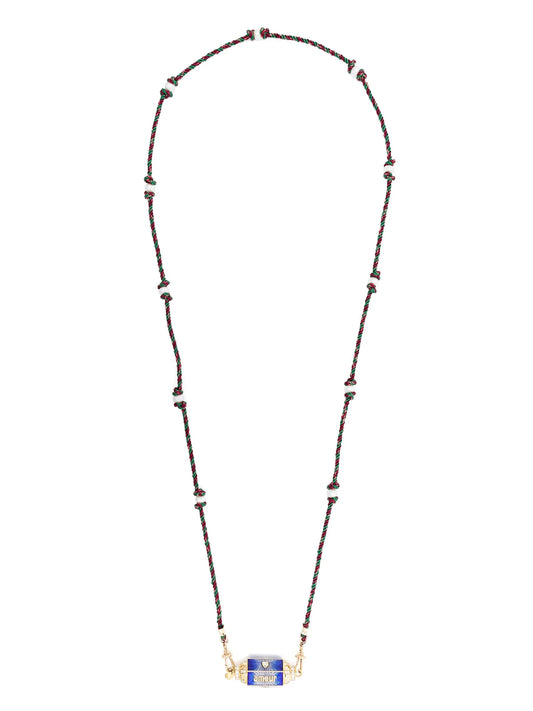 18kt yellow gold Amour Toujours Locket diamond necklace