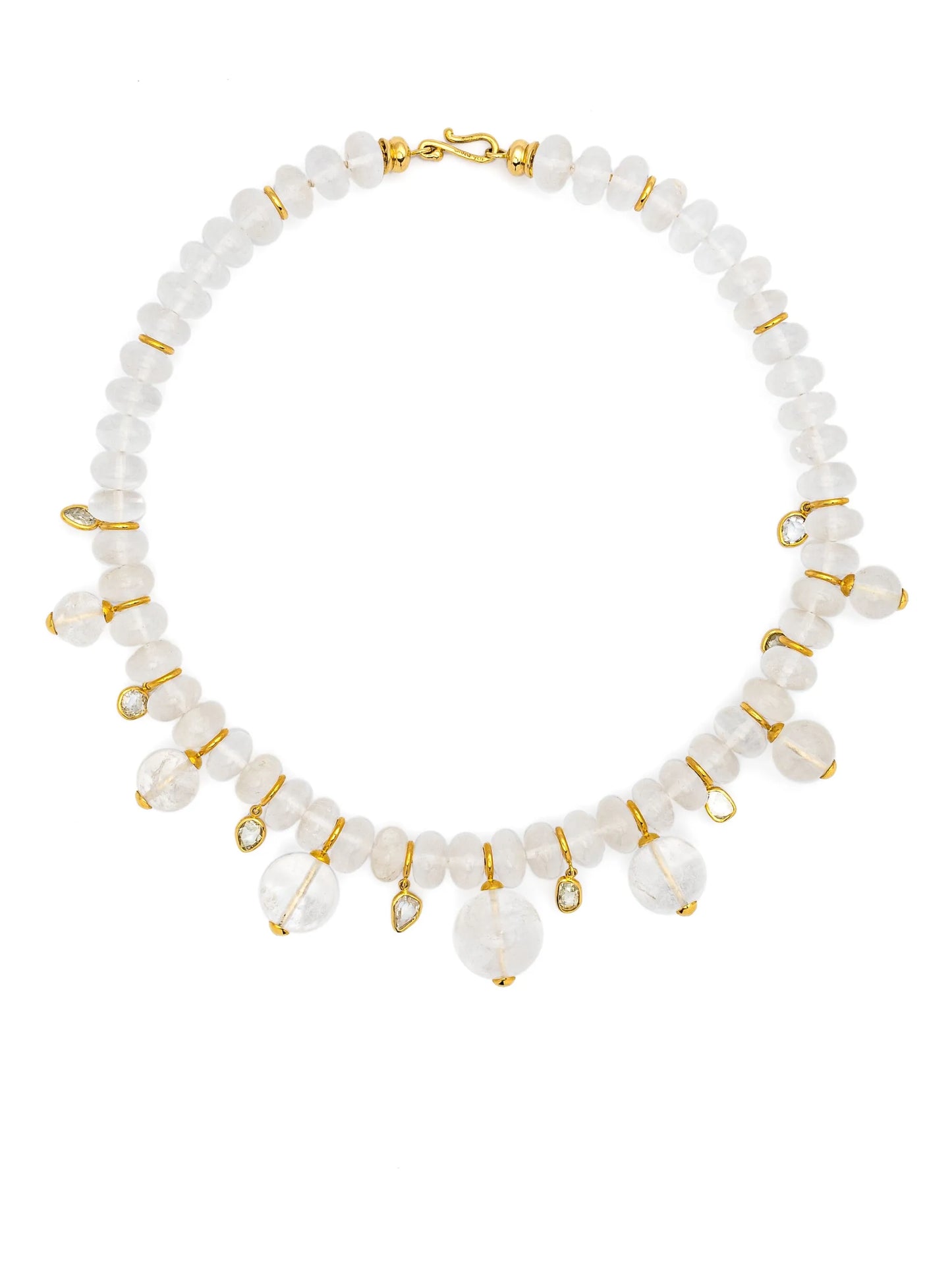 18kt yellow gold Alba necklace
