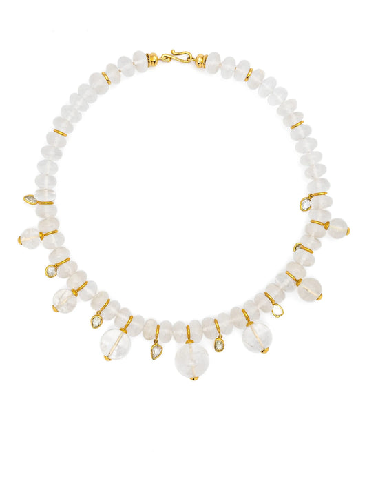 18kt yellow gold Alba necklace