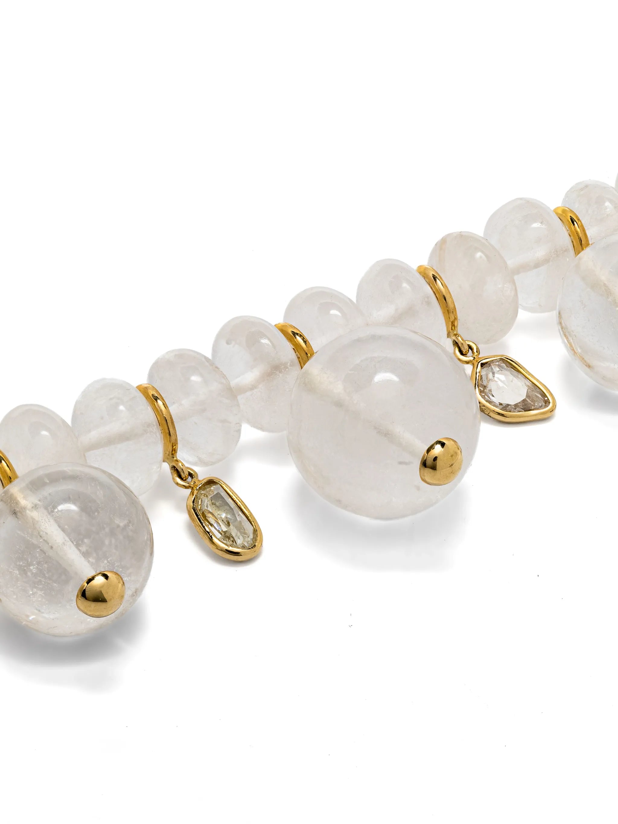 18kt yellow gold Alba necklace
