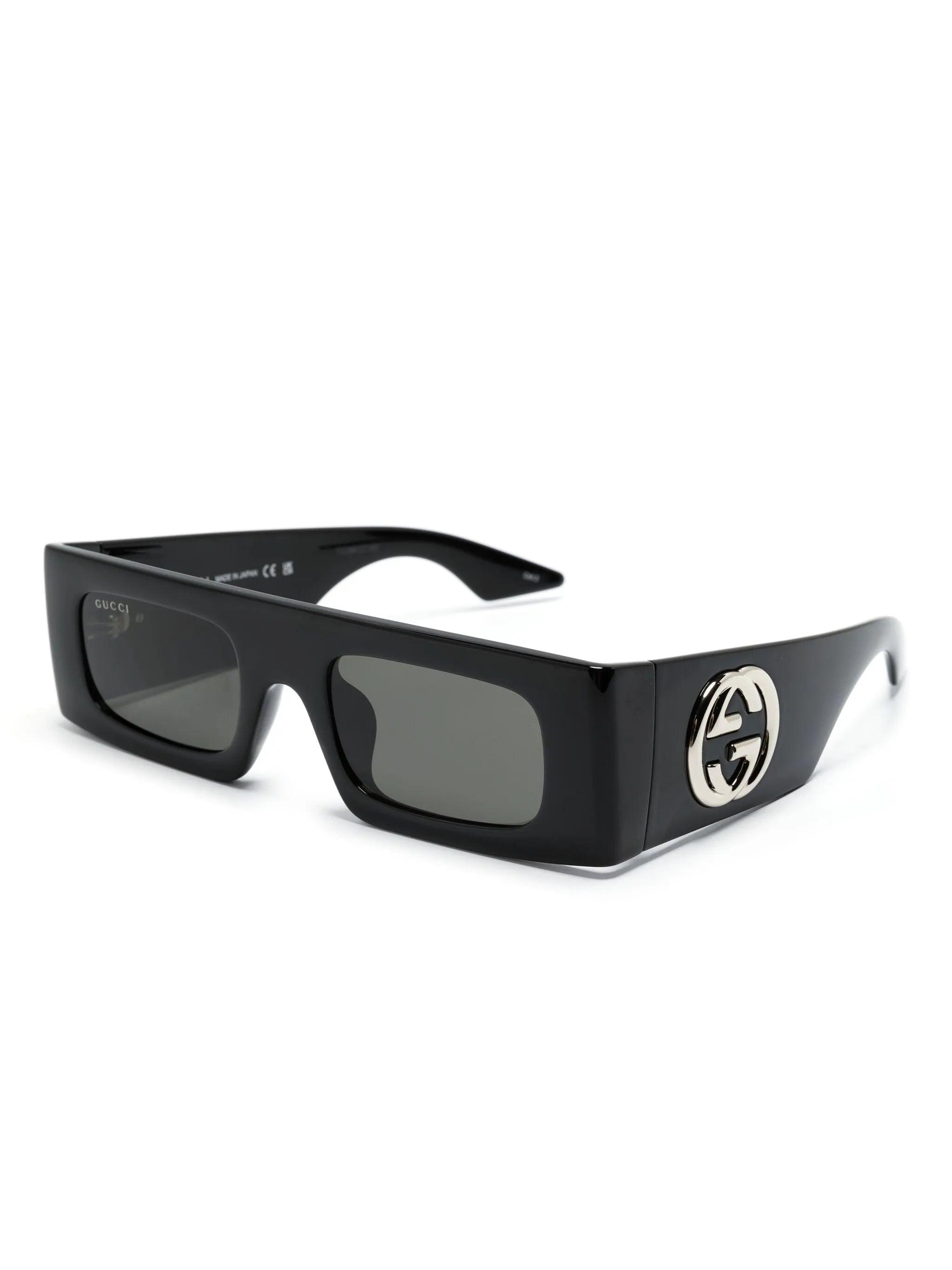 Double G rectangular-frame sunglasses