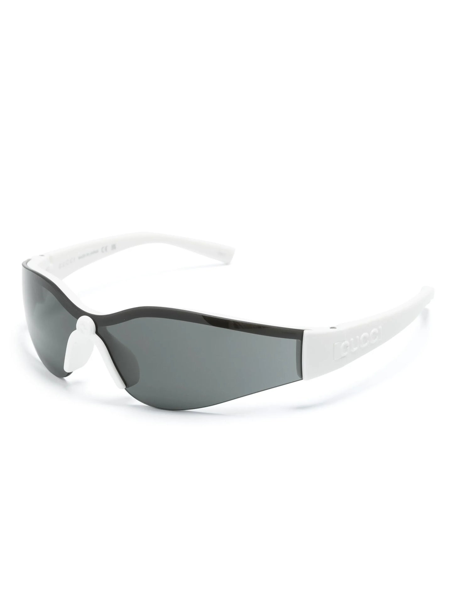 Interlocking G shield-frame sunglasses
