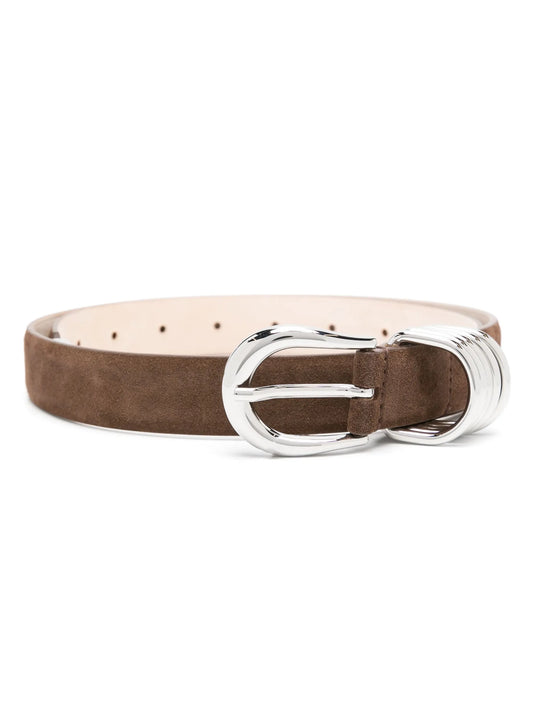 Hollyhock suede belt