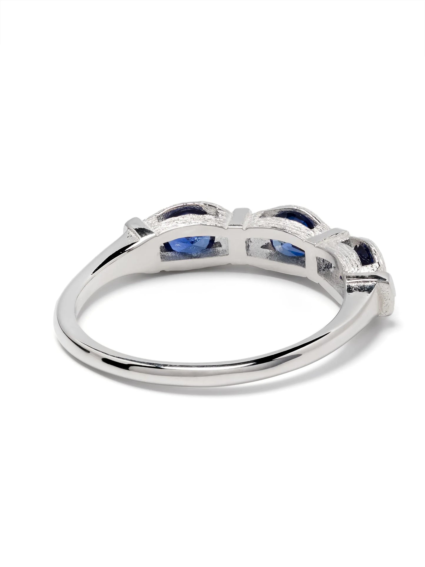 Sacred Oak blue sapphire ring