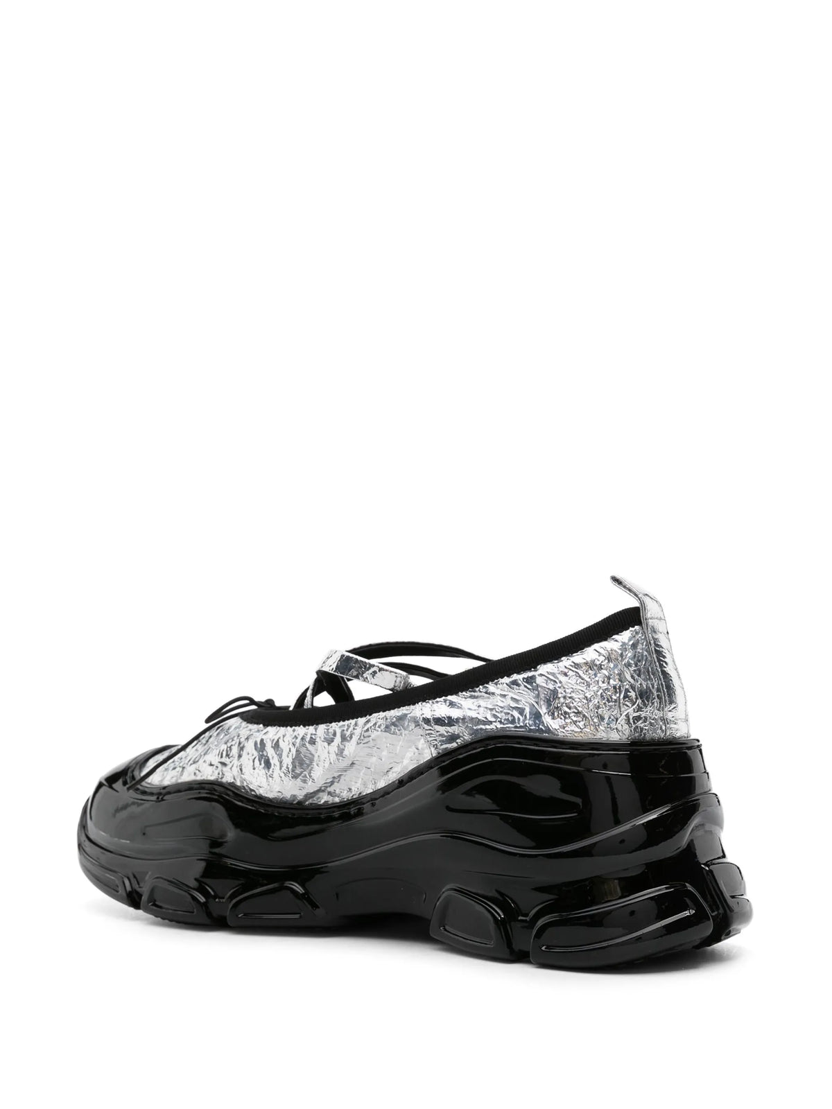 Tracker metallic ballerina sneakers