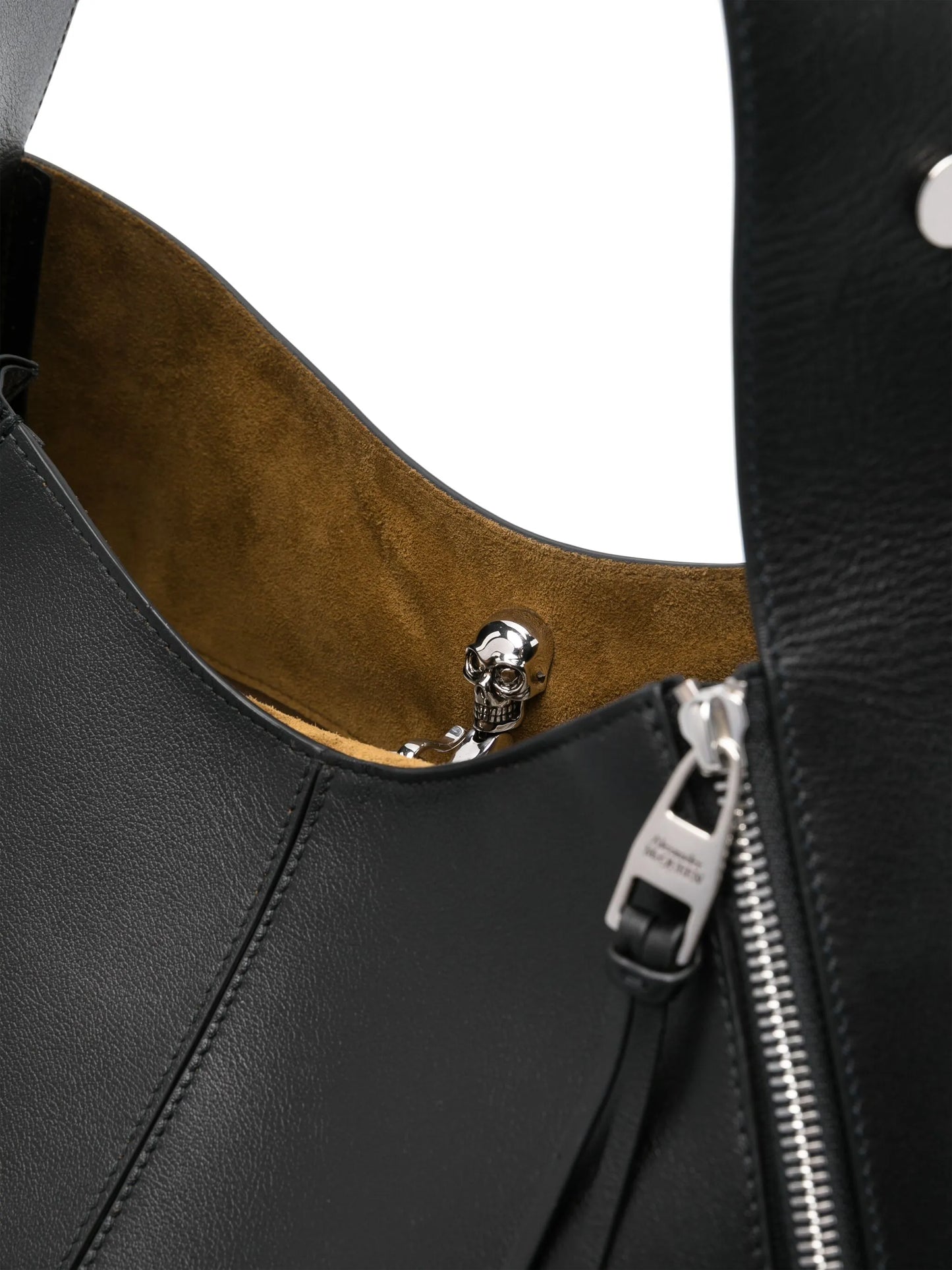 Skull Hobo leather shoulder bag