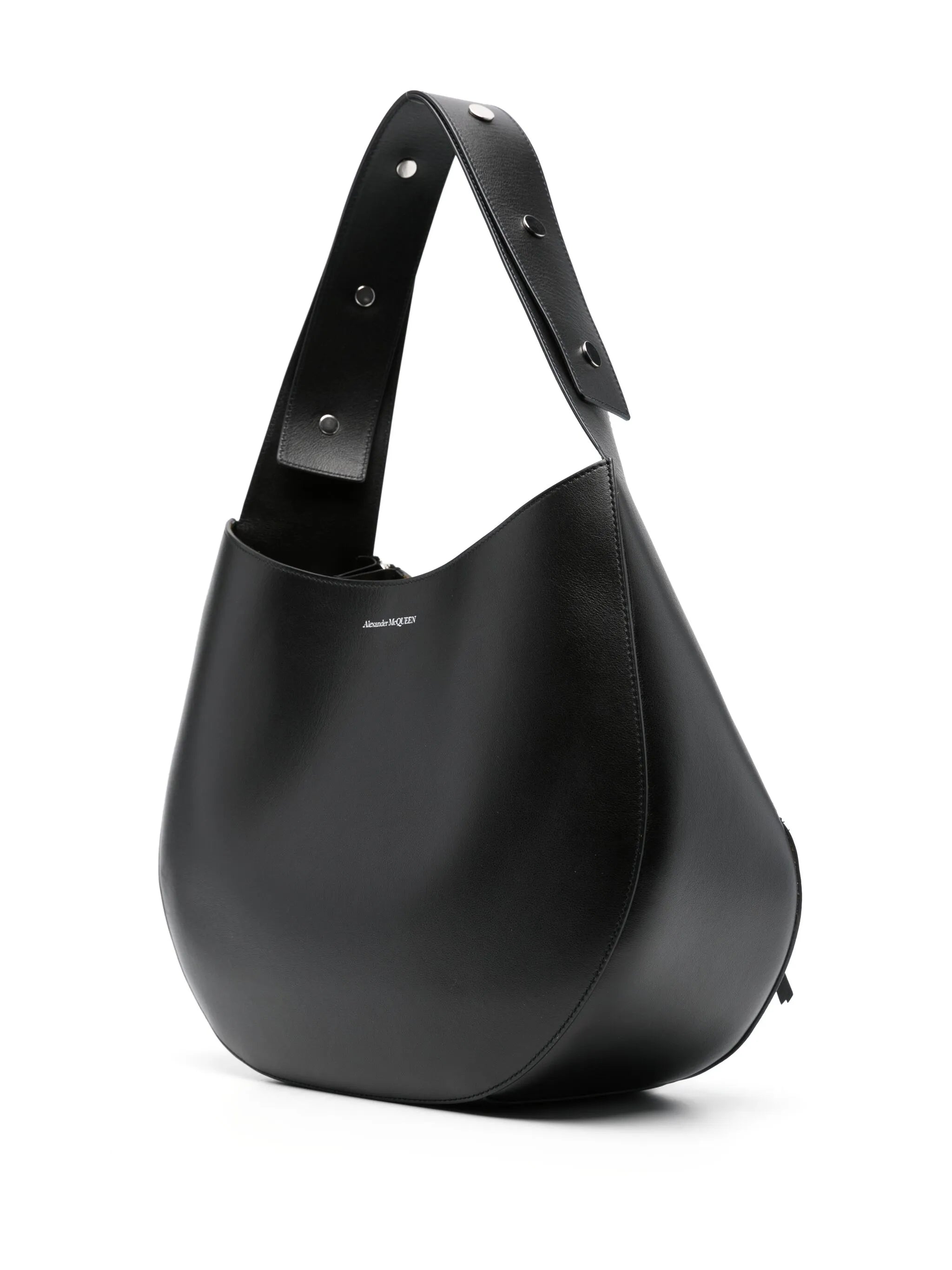 Skull Hobo leather shoulder bag