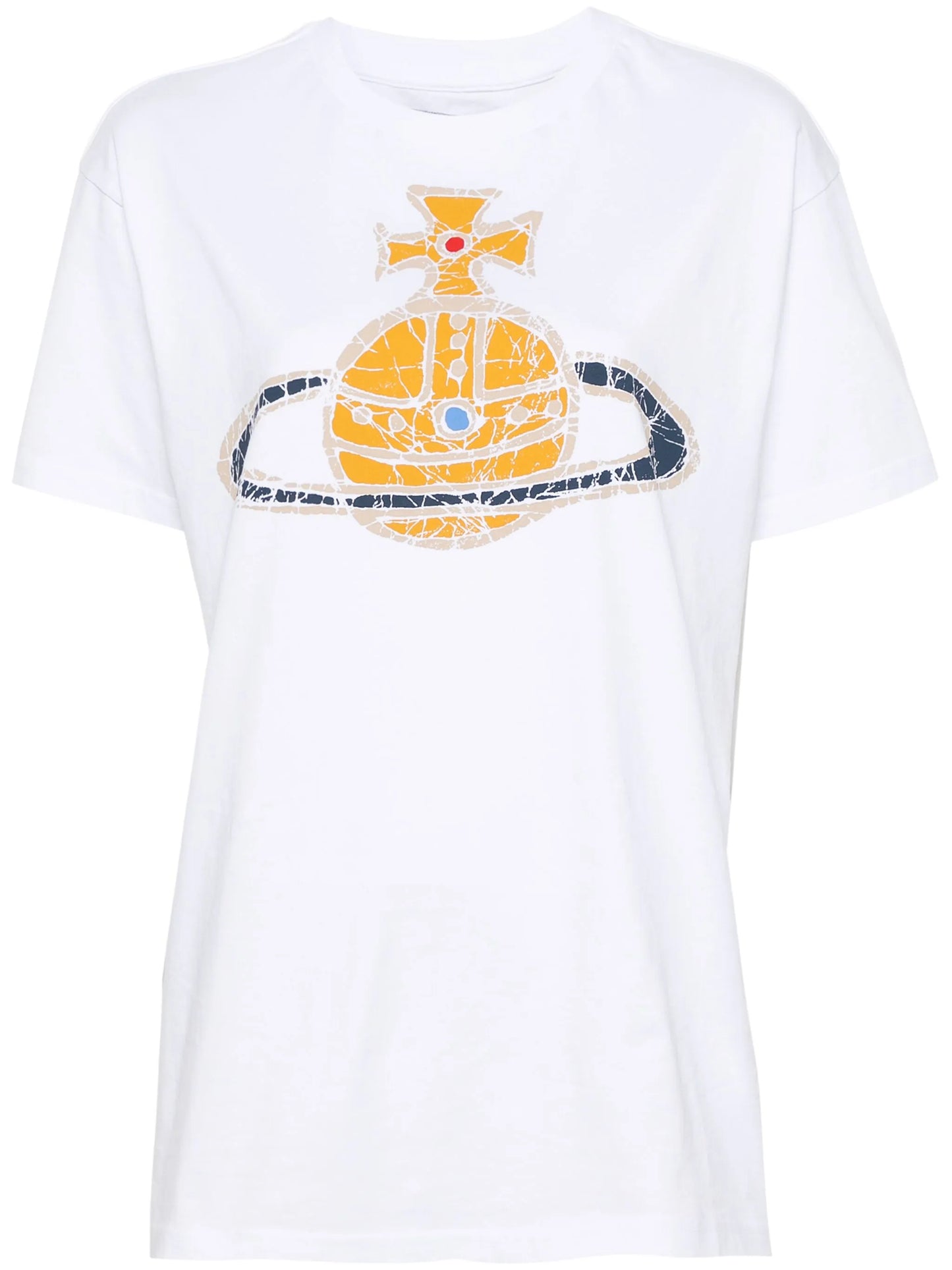 Orb logo-print cotton T-shirt