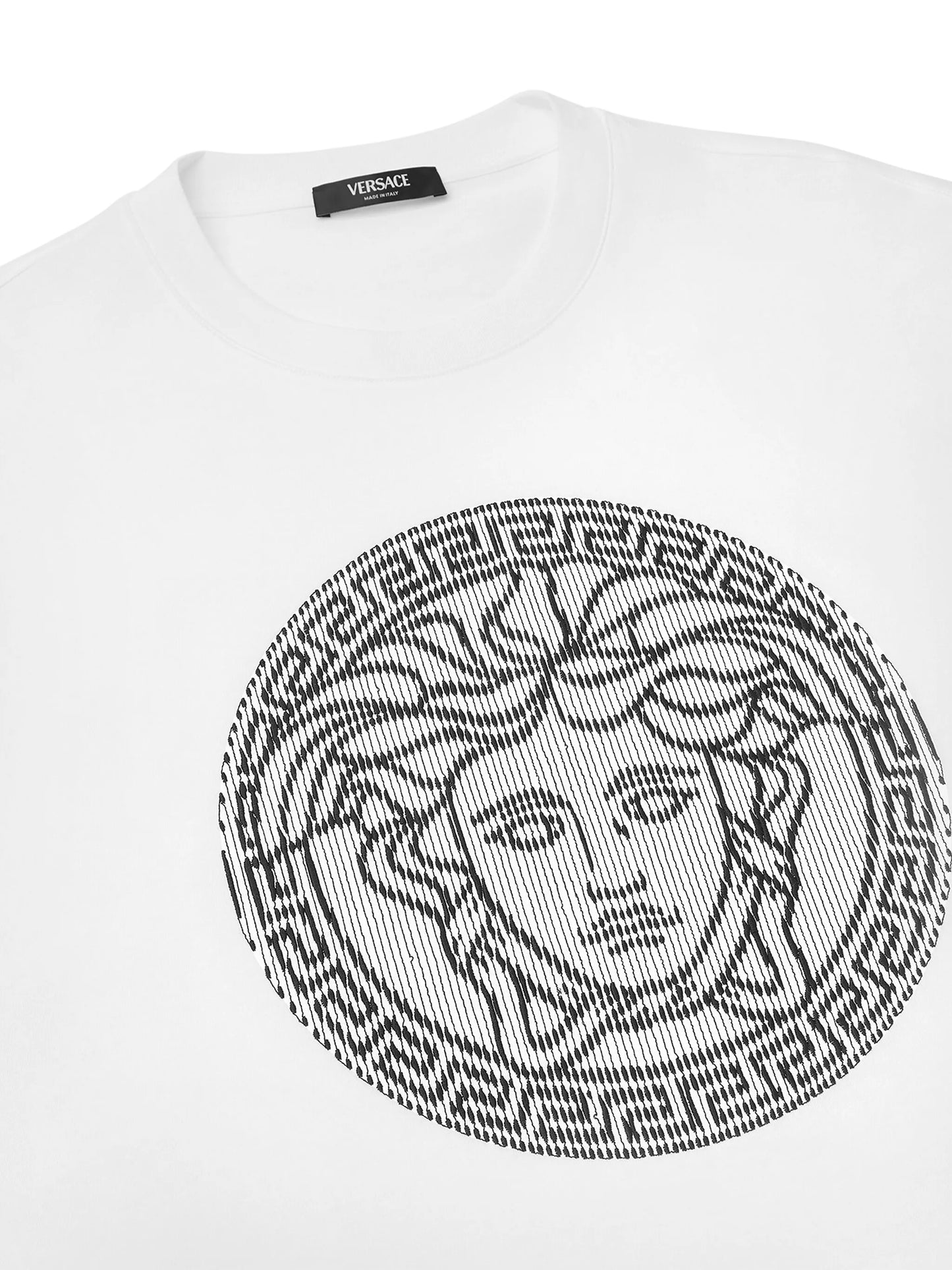Medusa Sliced cotton T-shirt