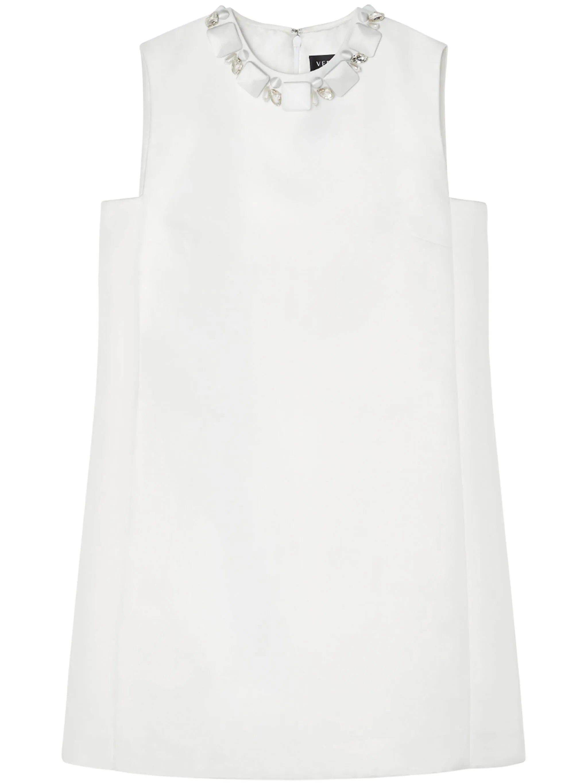 bead-embellished minidress
