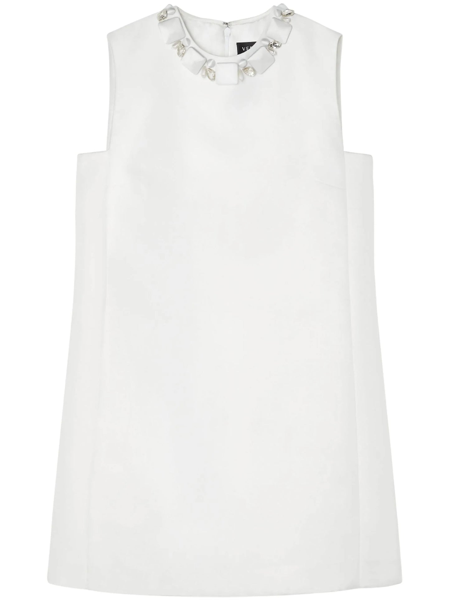 bead-embellished minidress