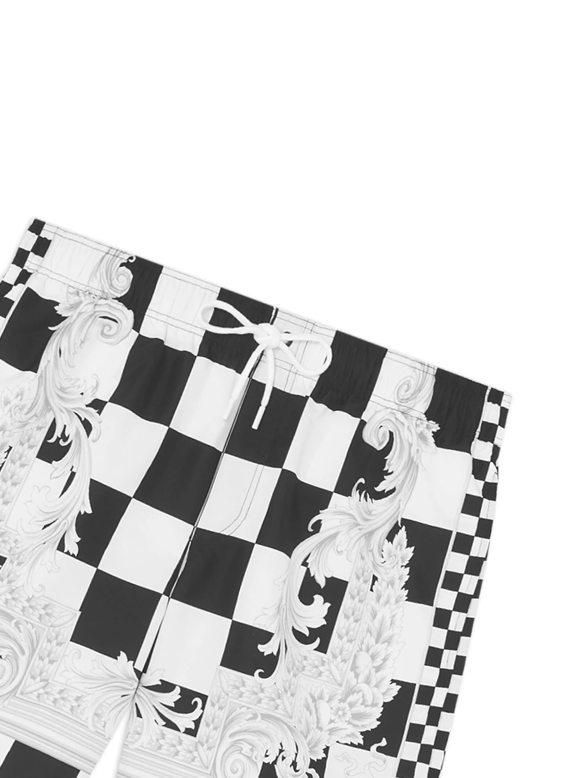 Barocco-print swim shorts