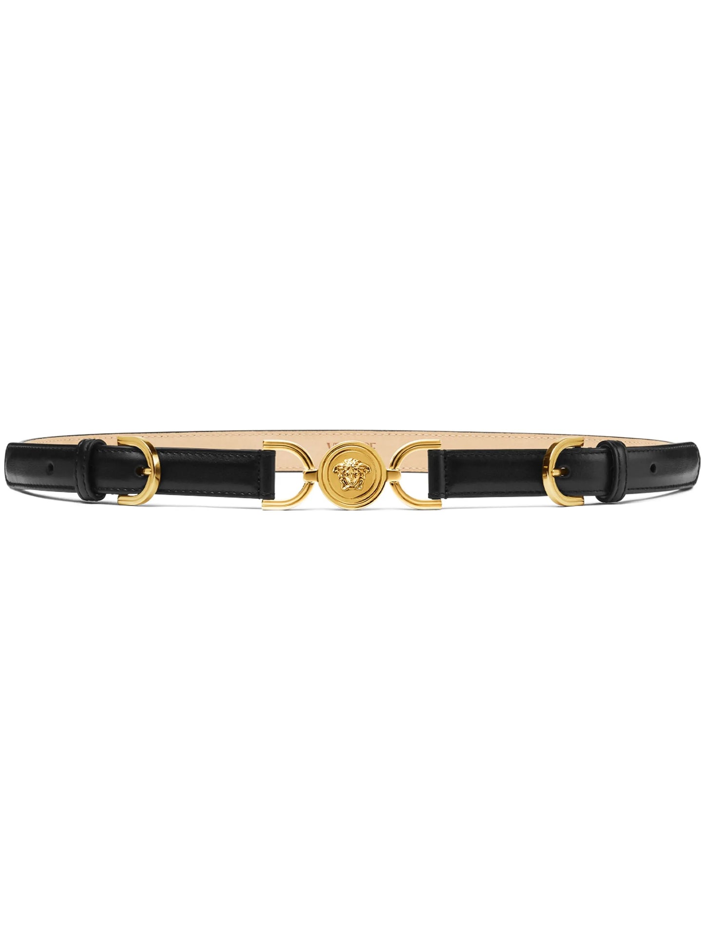 Medusa '95 leather belt