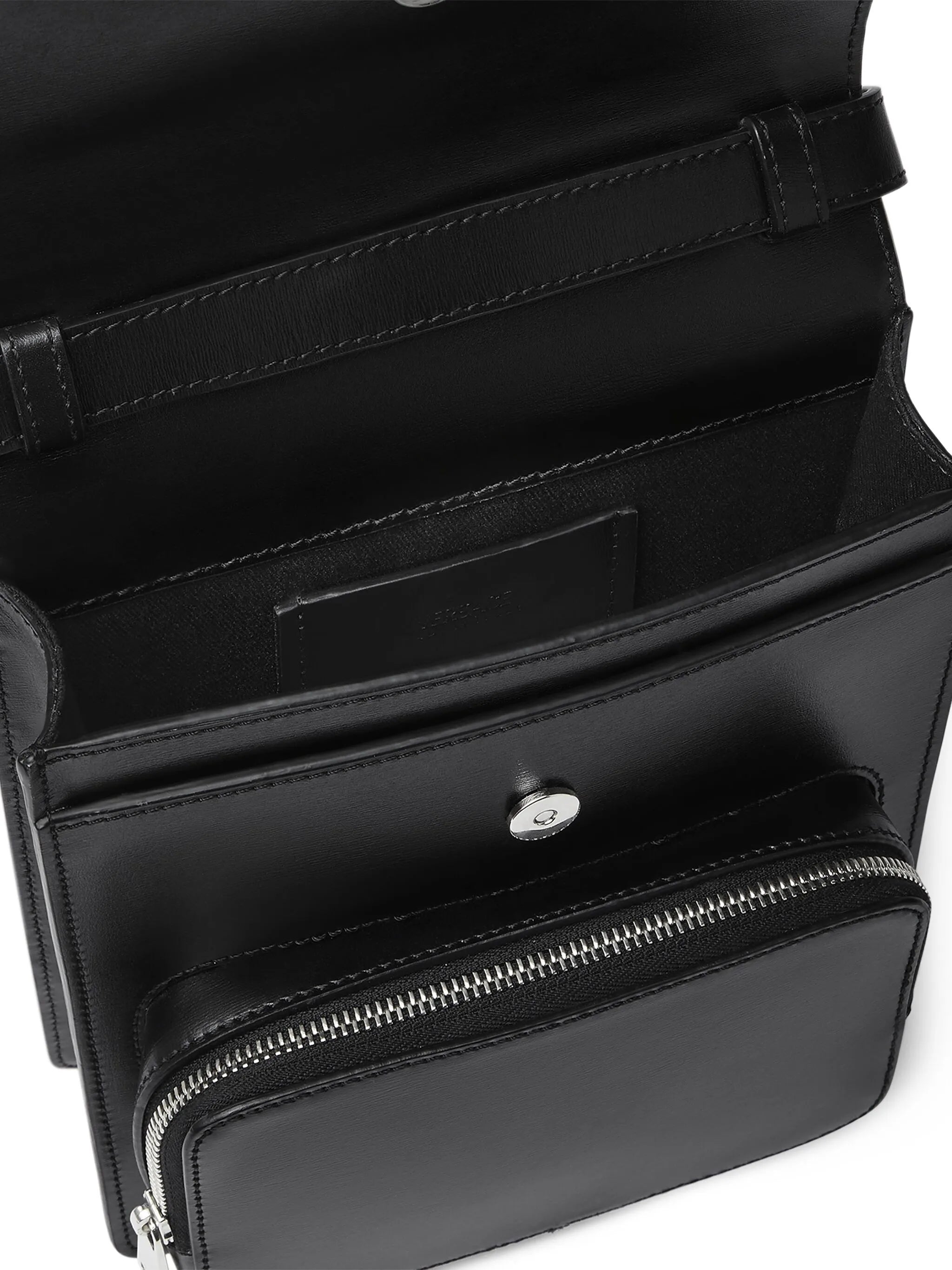 crossbody leather messenger bag