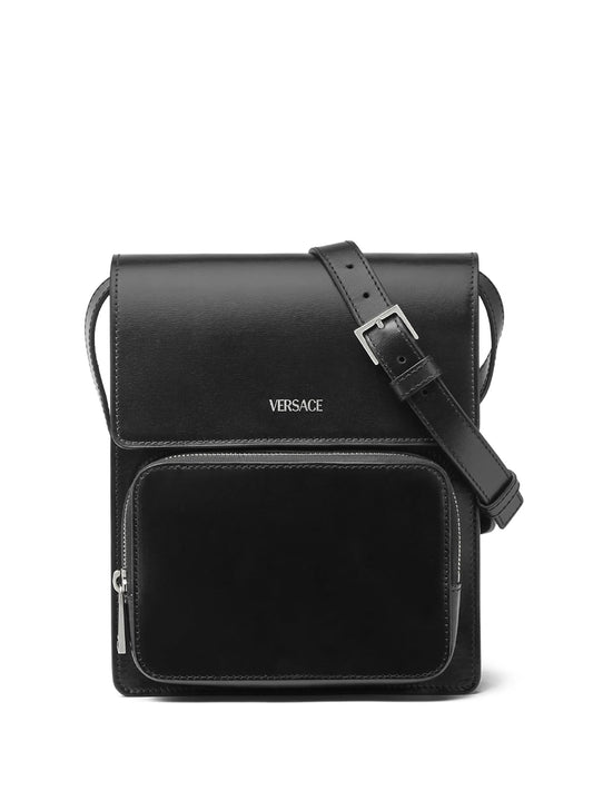 crossbody leather messenger bag
