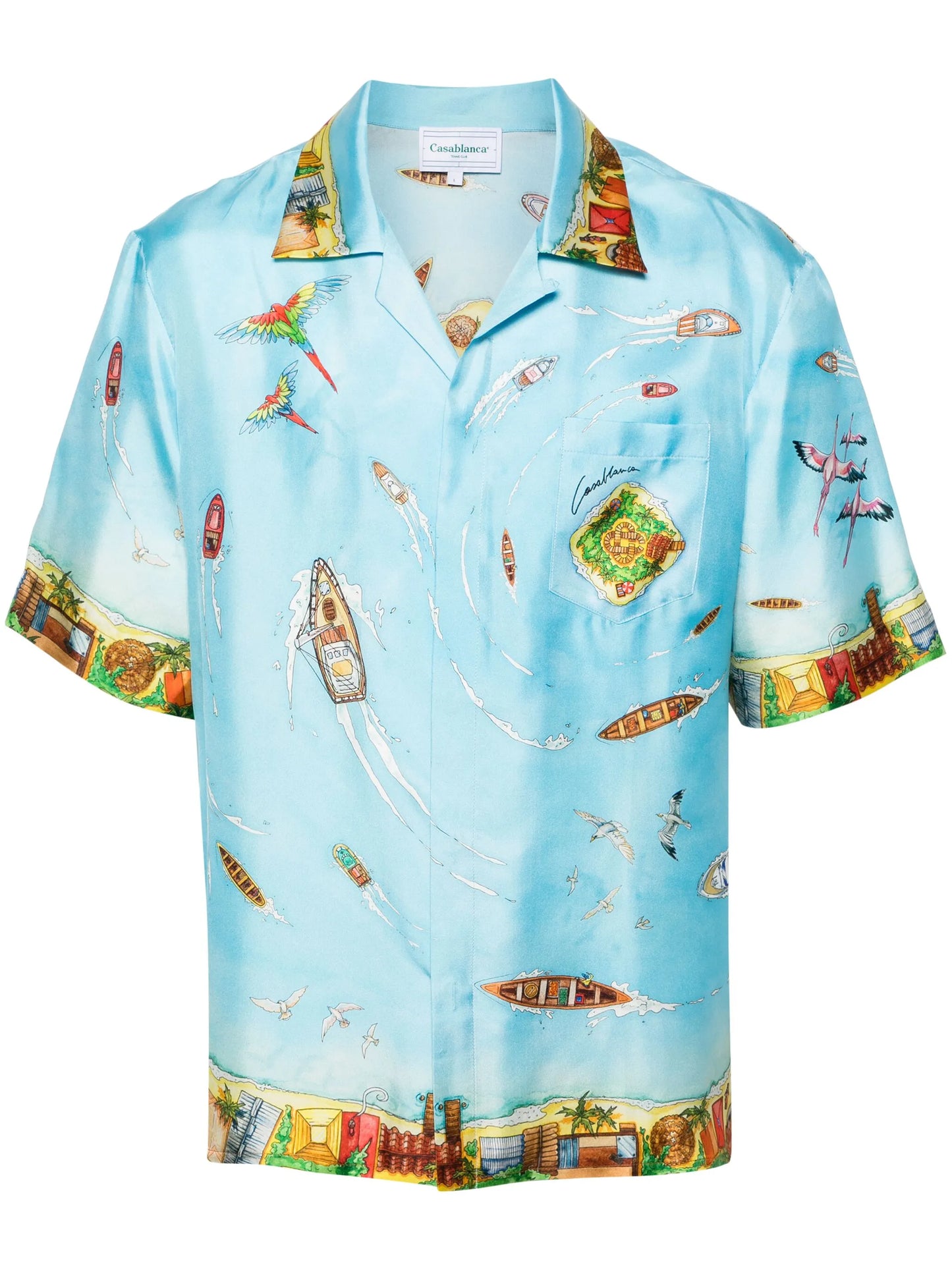 Maison Sur Piloti silk shirt