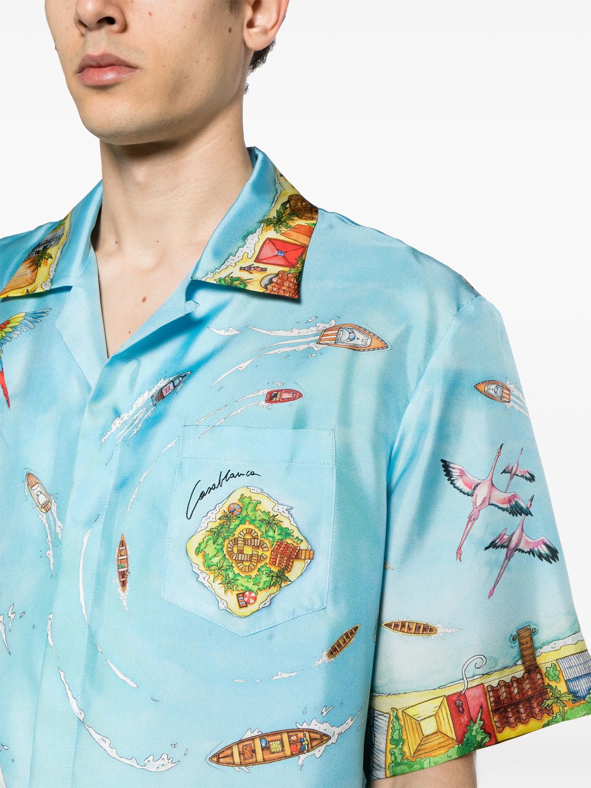Maison Sur Piloti silk shirt