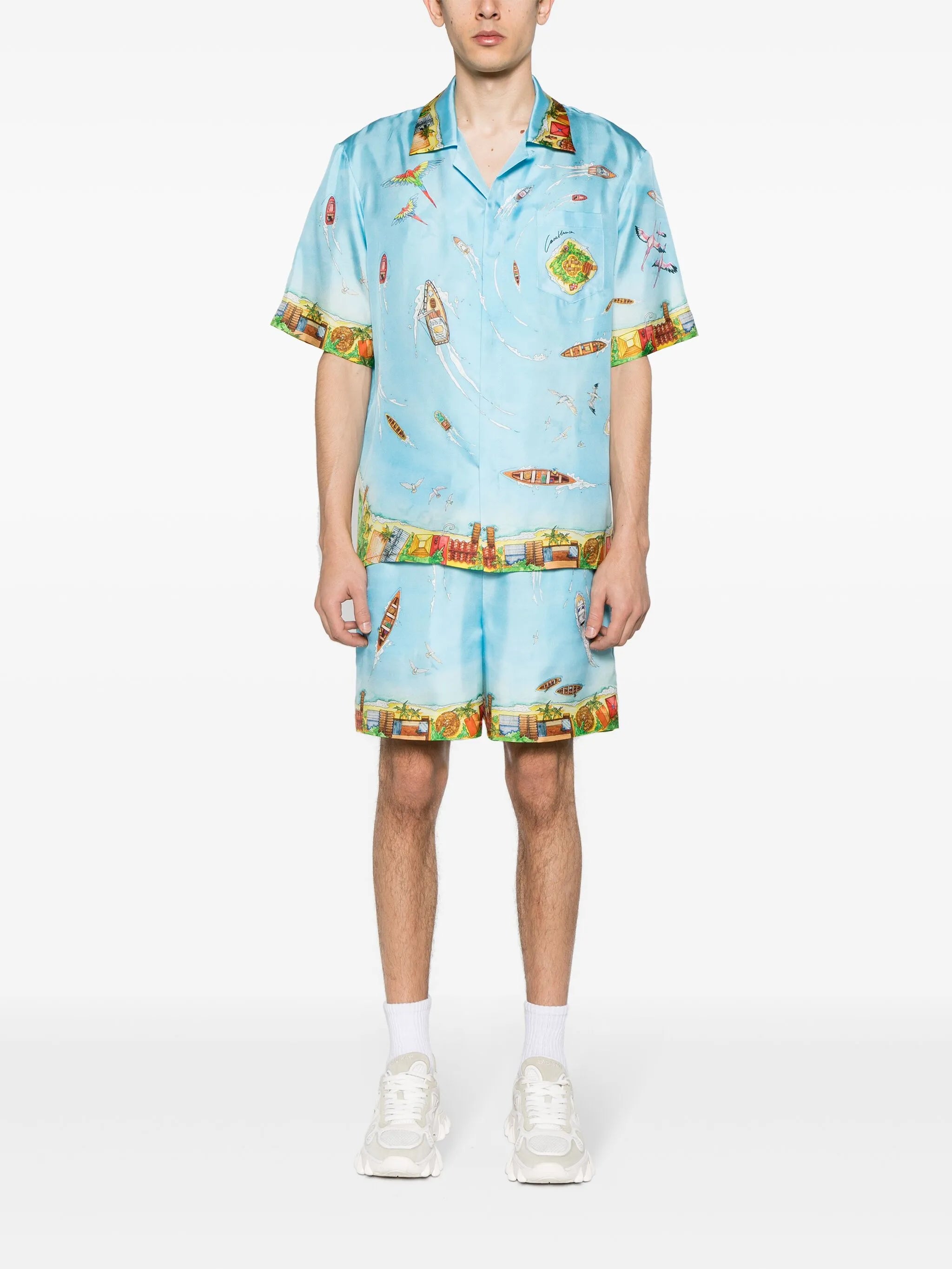 Maison Sur Piloti silk shirt
