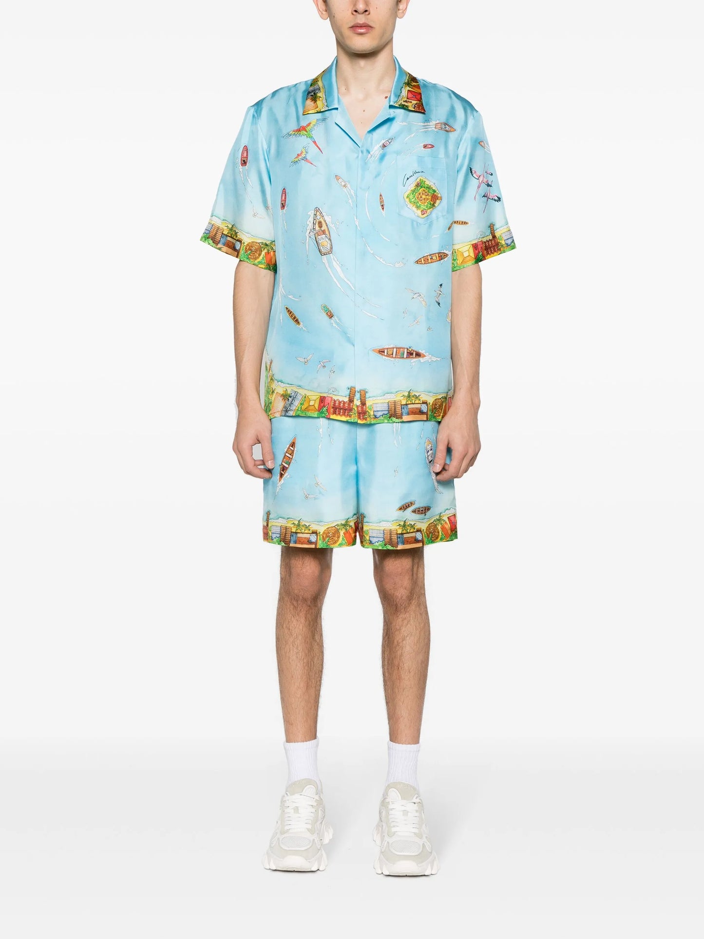 Maison Sur Piloti silk shirt