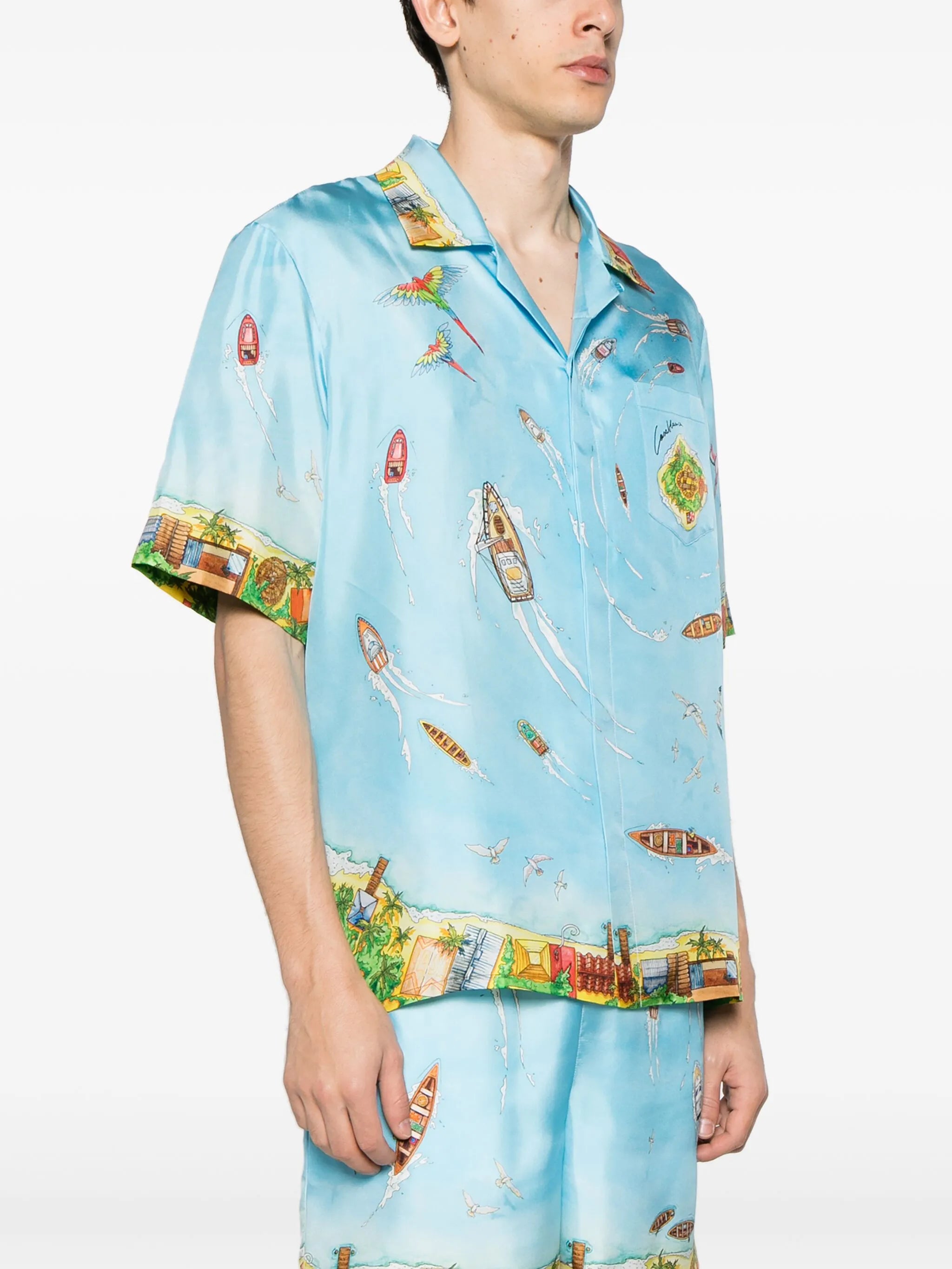 Maison Sur Piloti silk shirt