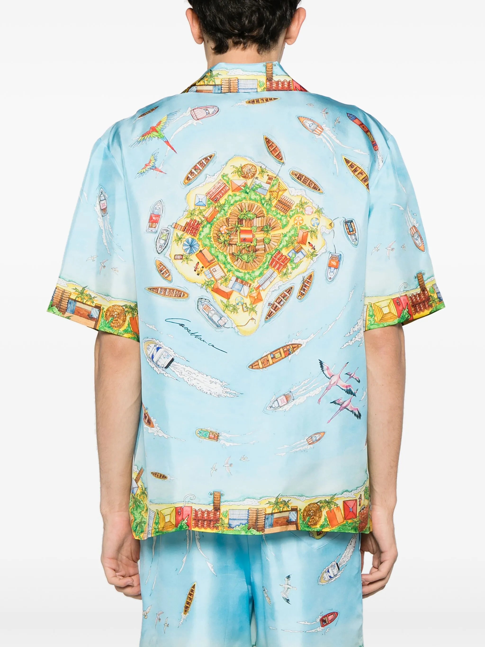 Maison Sur Piloti silk shirt
