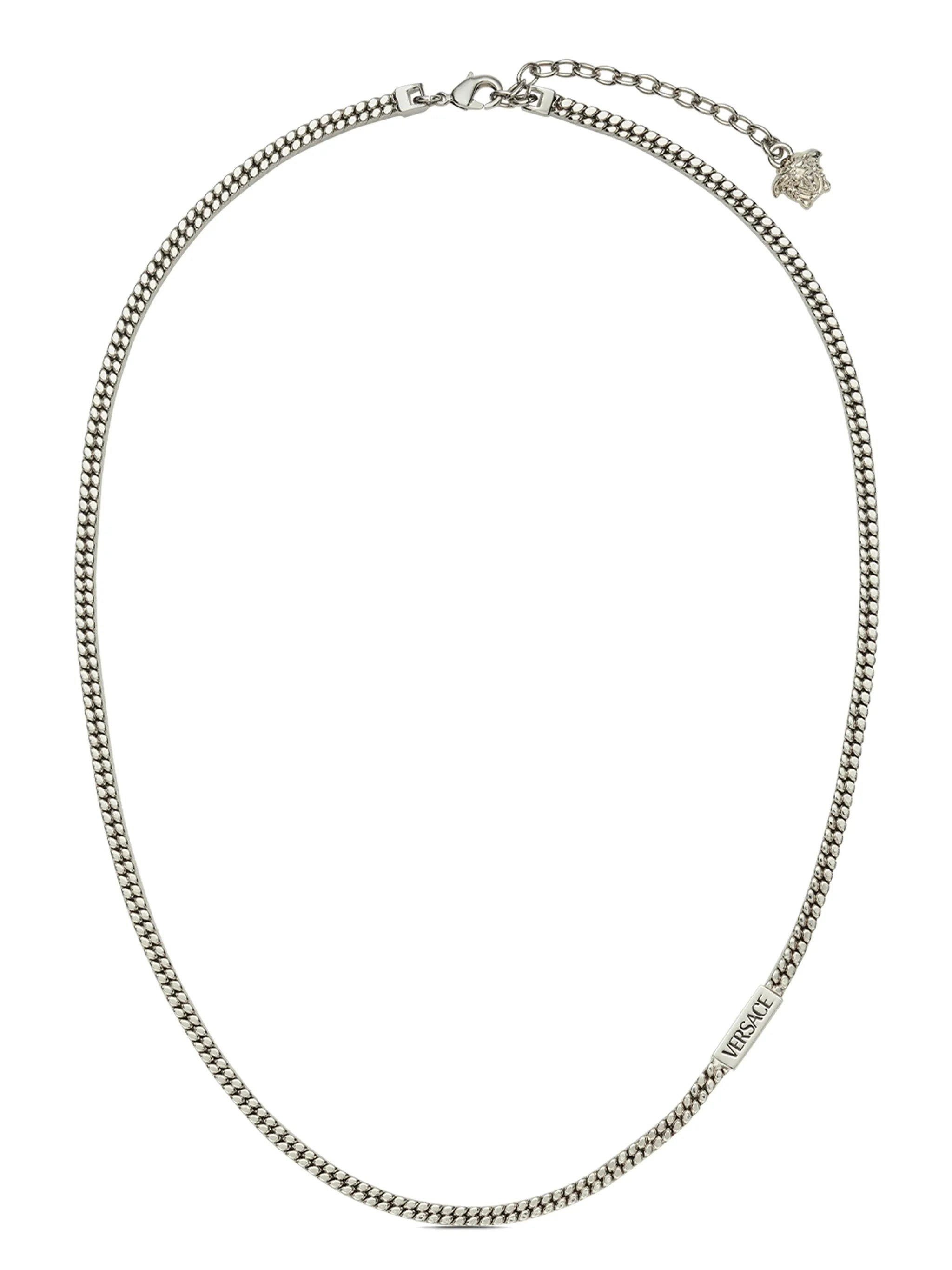 logo-engraved necklace