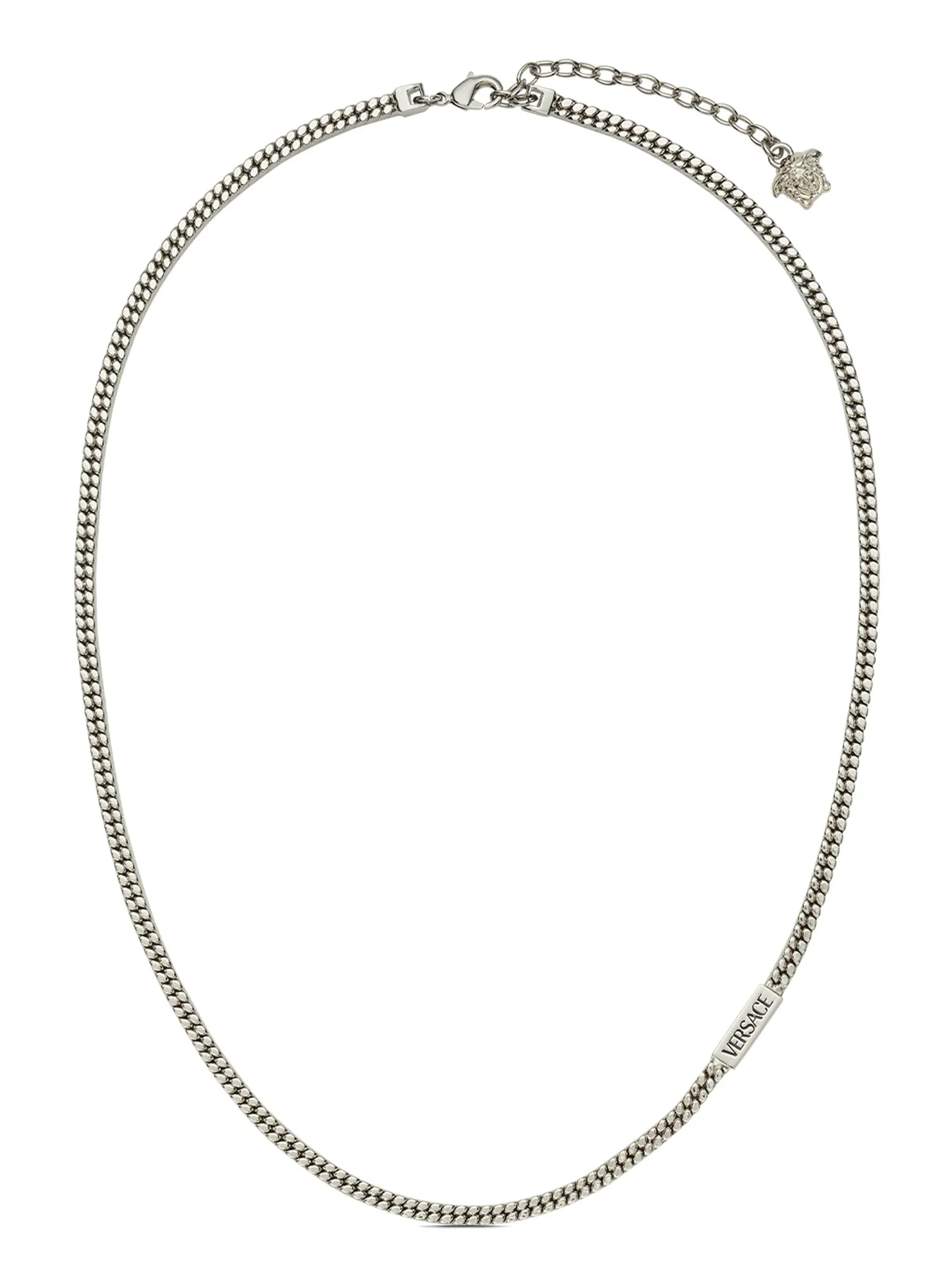 logo-engraved necklace