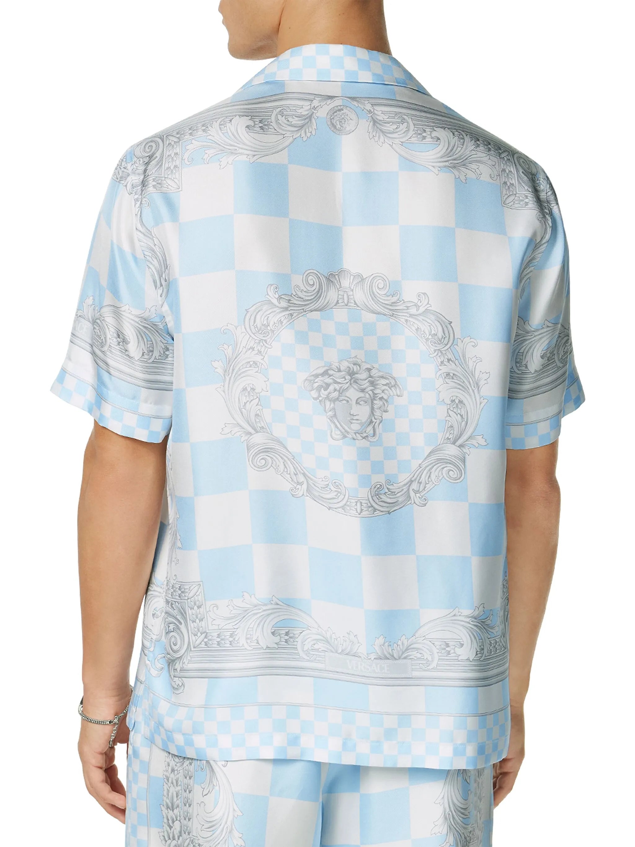 Medusa Contrasto silk shirt