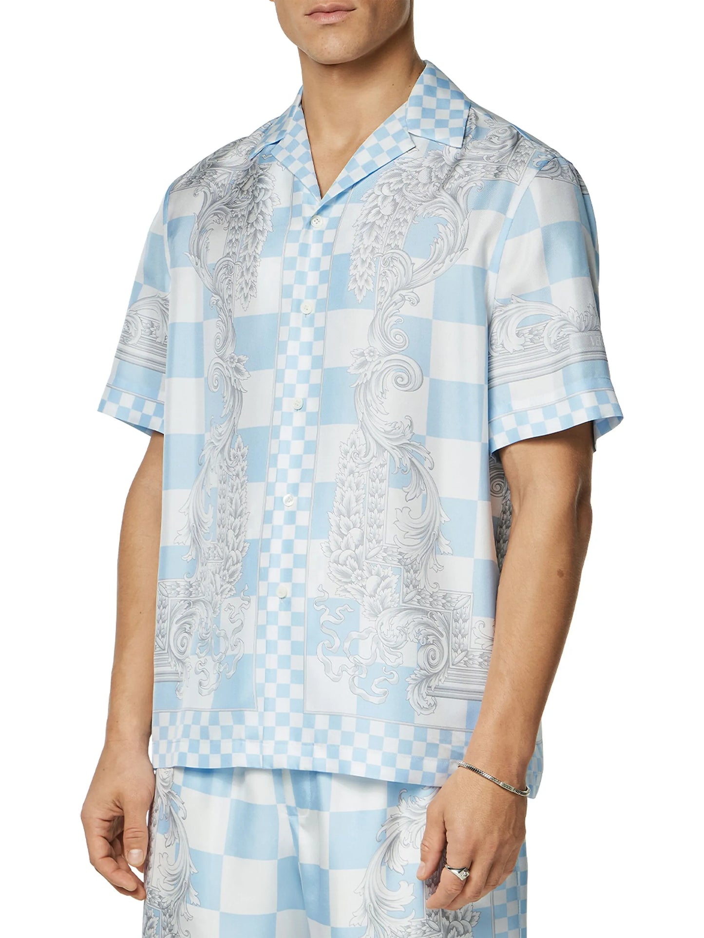 Medusa Contrasto silk shirt