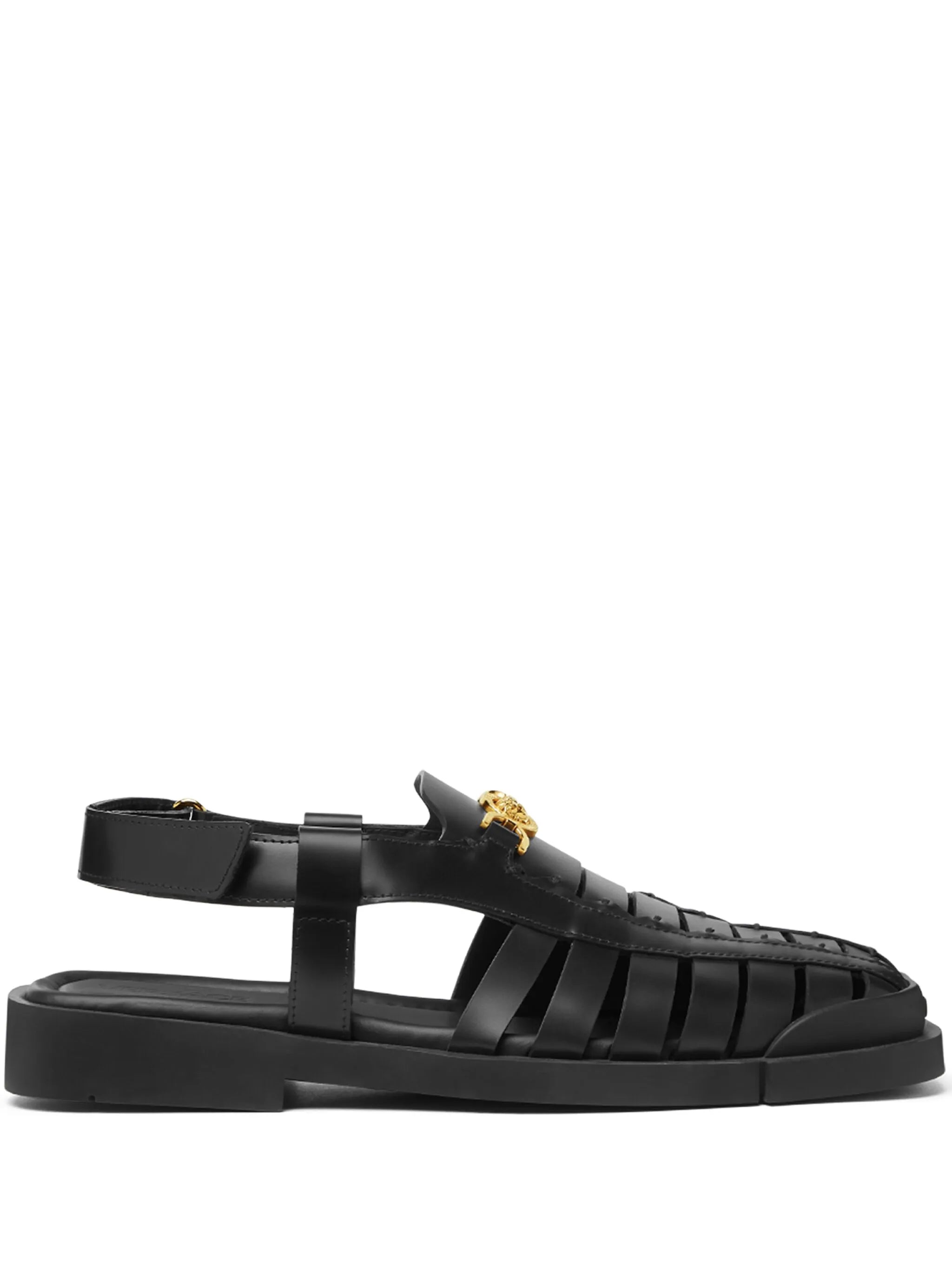 Medusa '95 caged leather sandals