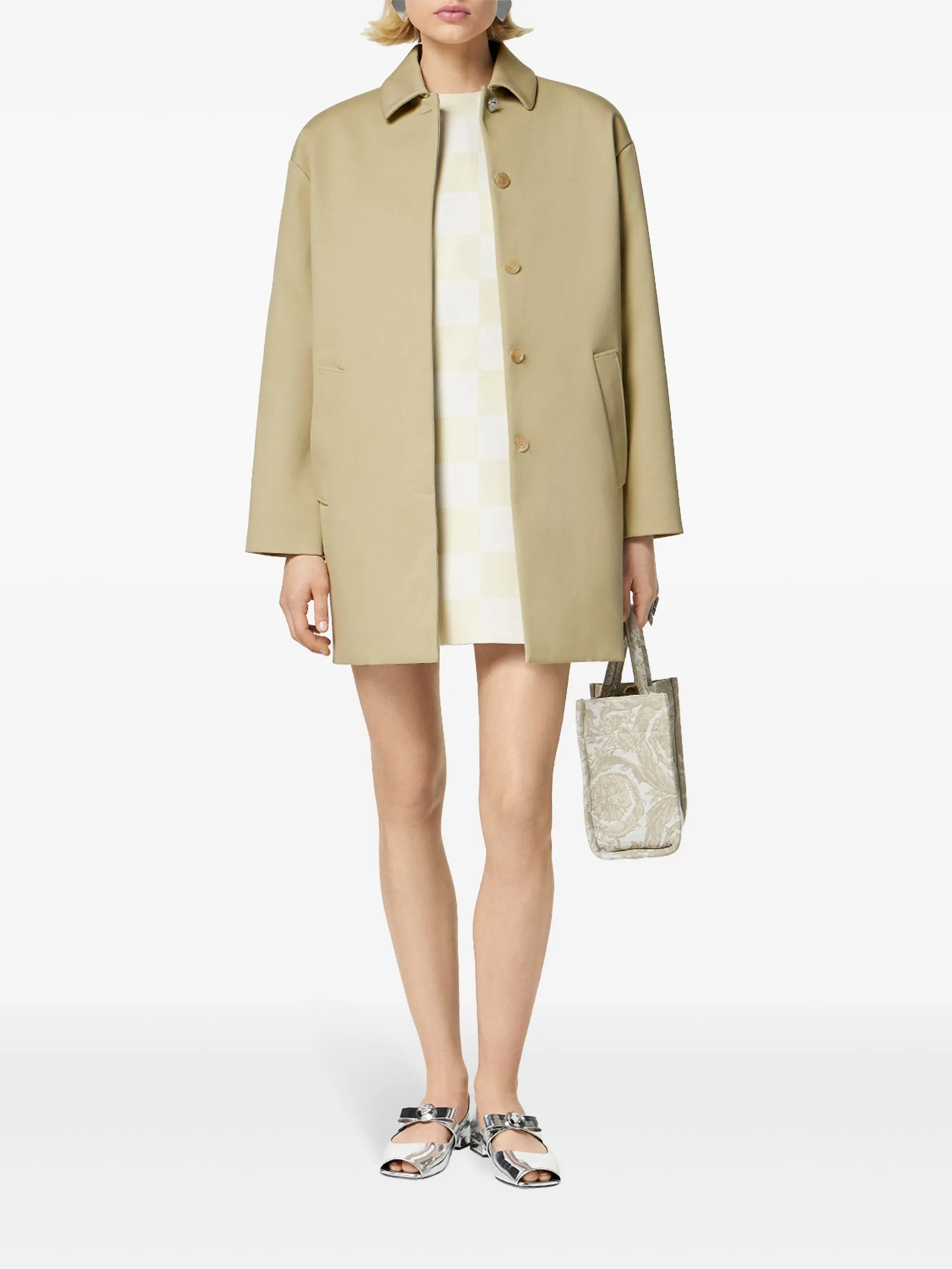 Medusa Head-buttons coat
