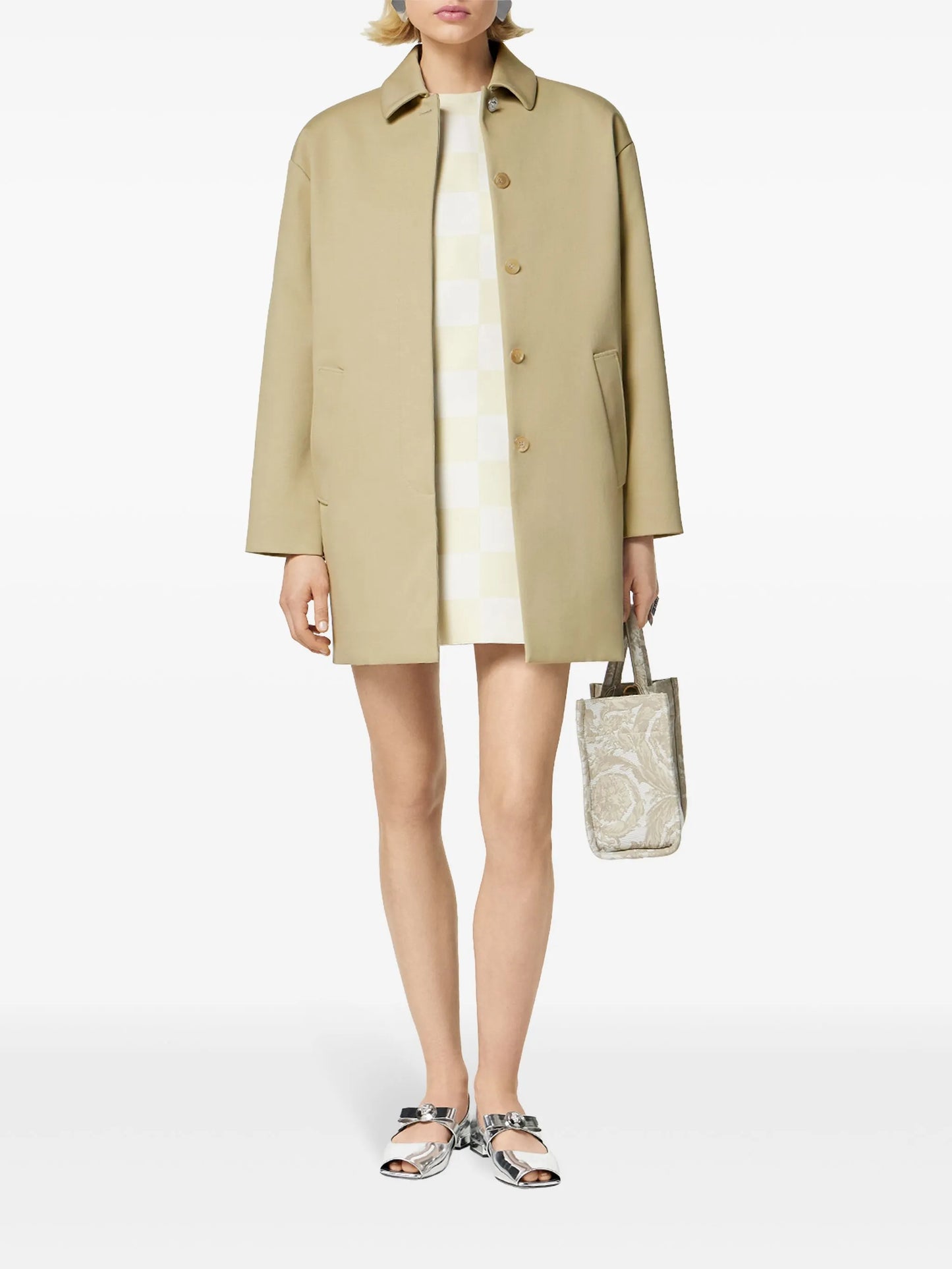 Medusa Head-buttons coat