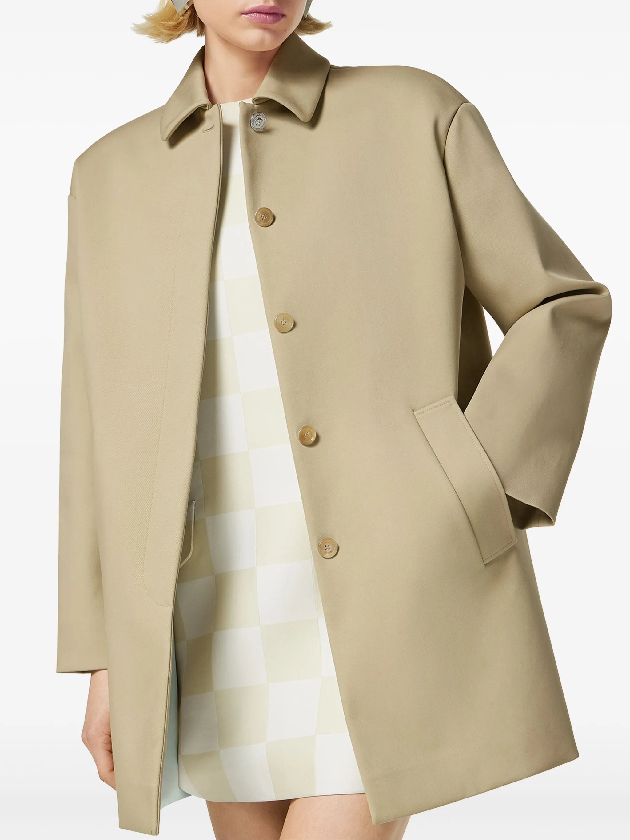Medusa Head-buttons coat
