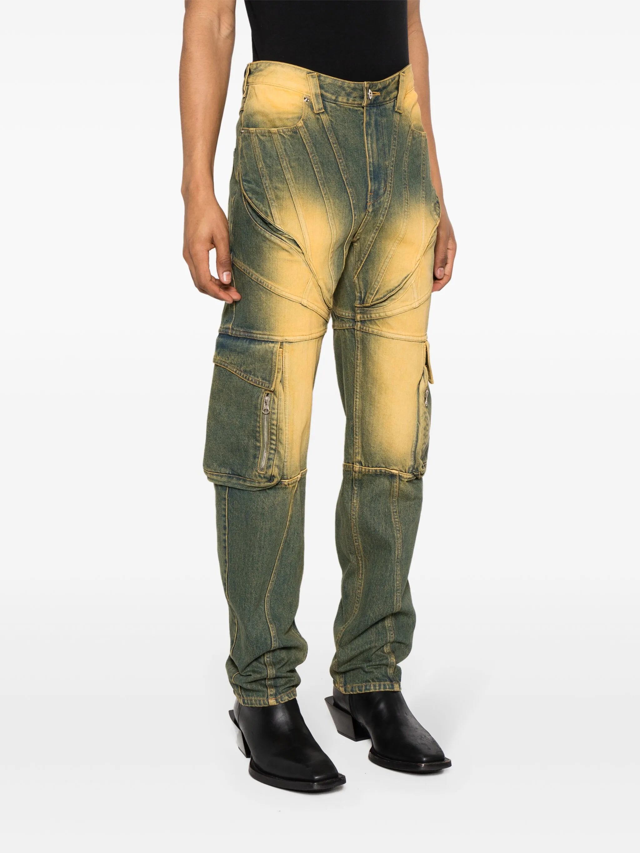 Corset cargo jeans