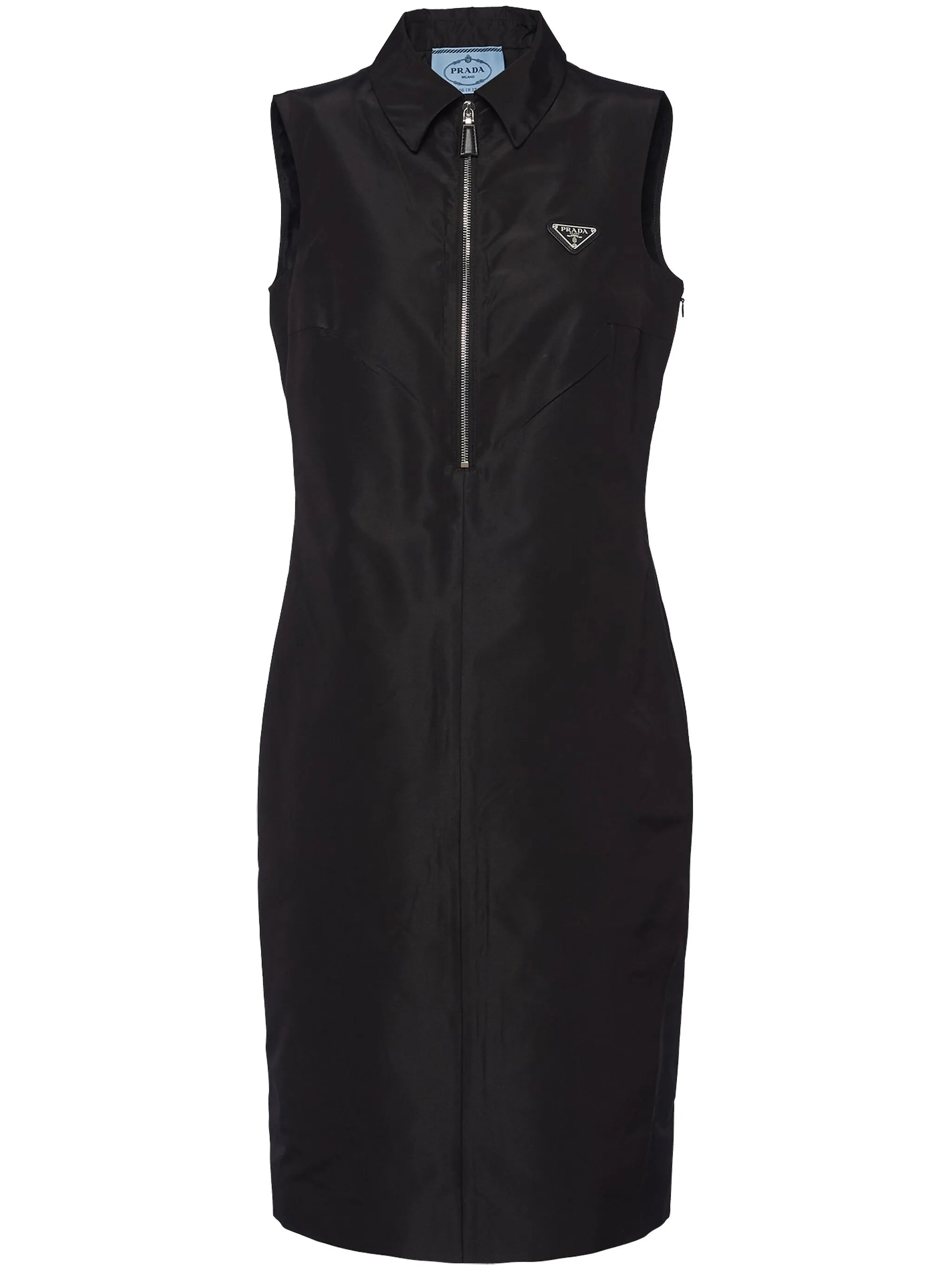 half-zip midi dress
