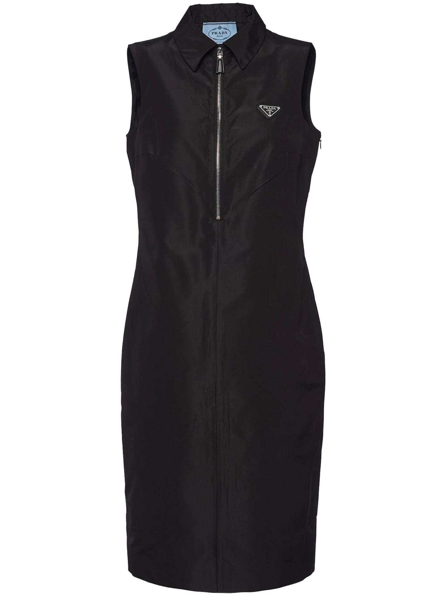half-zip midi dress