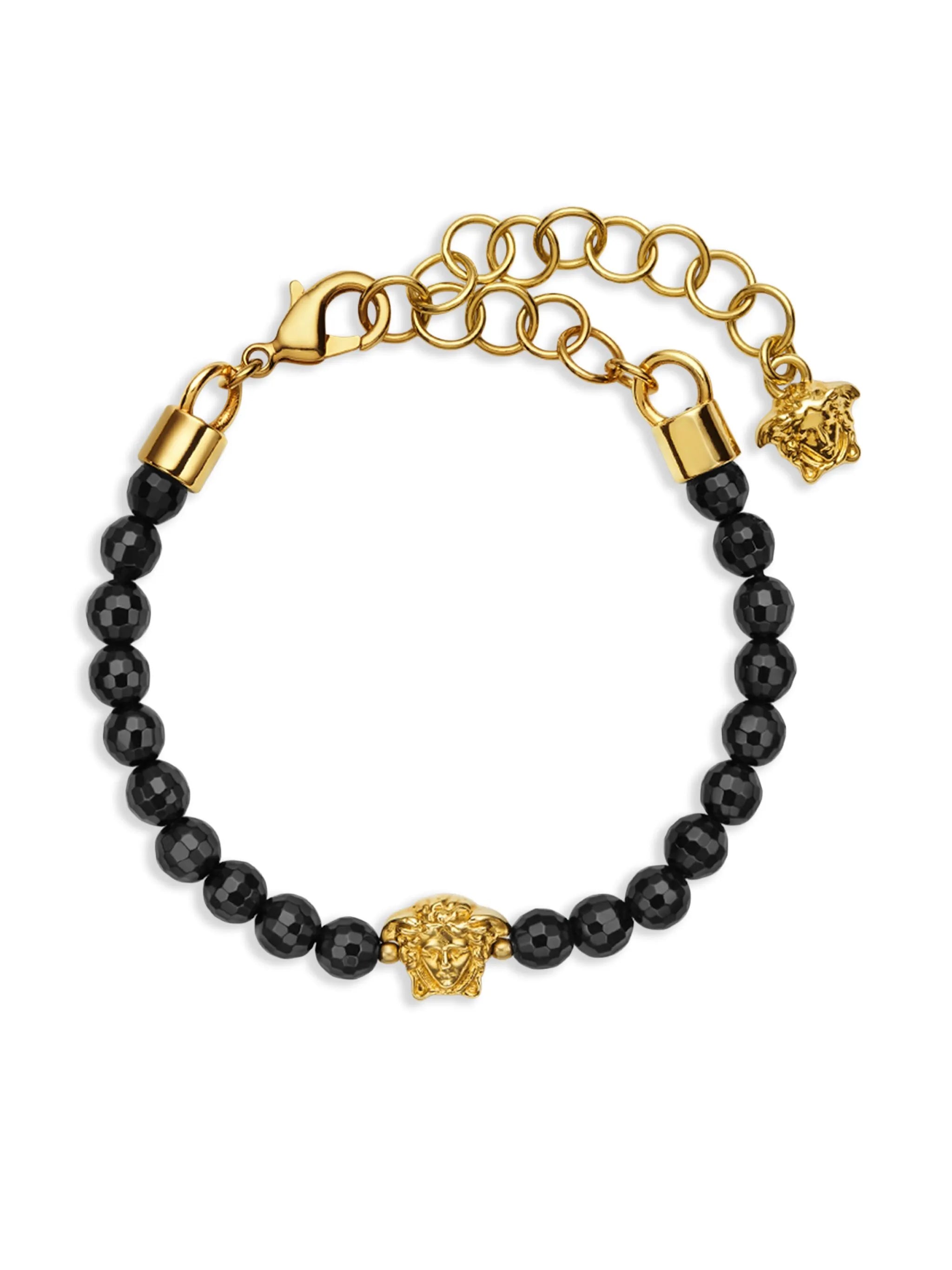 Medusa beaded bracelet