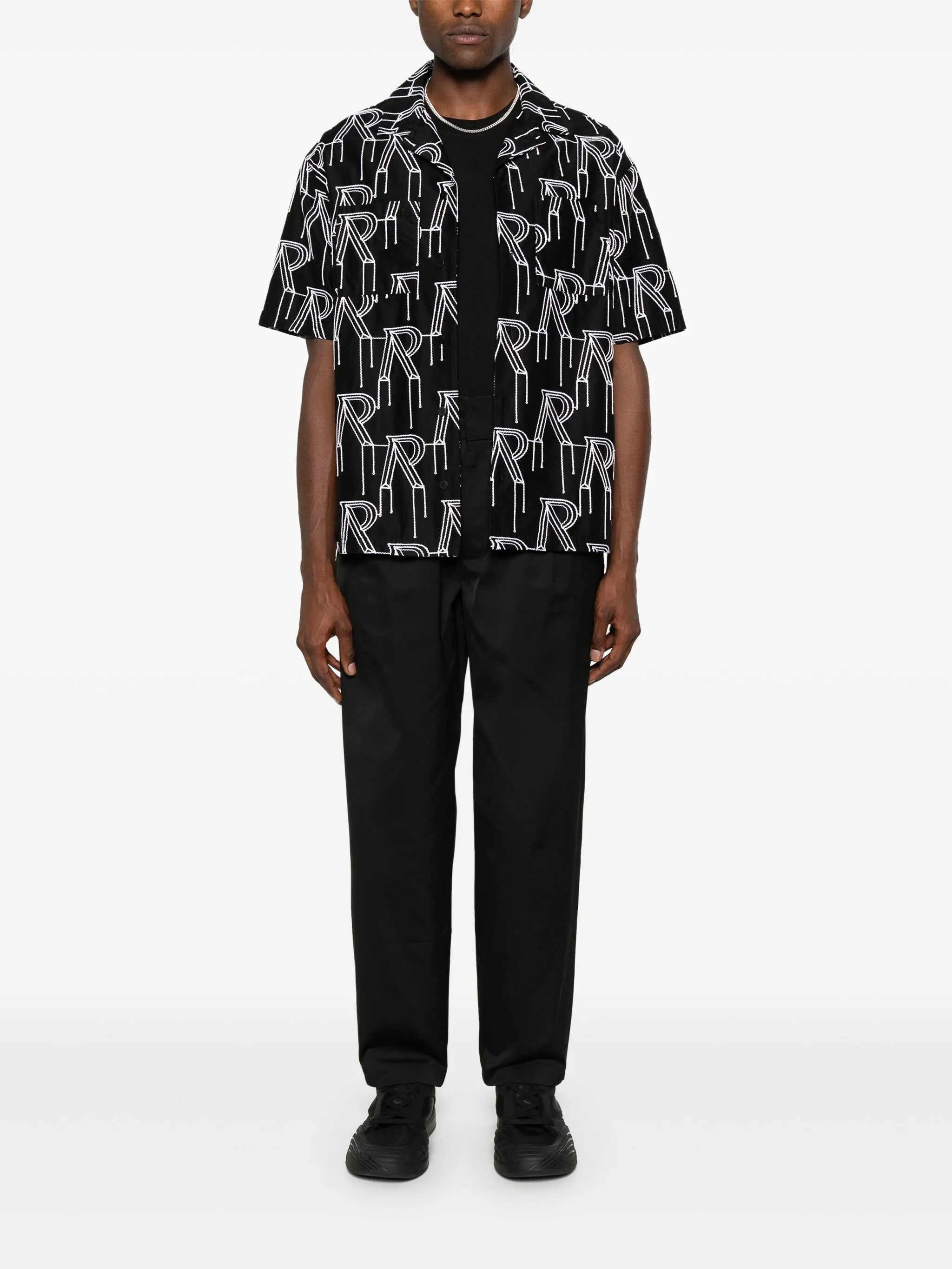 tapered tailored trousers