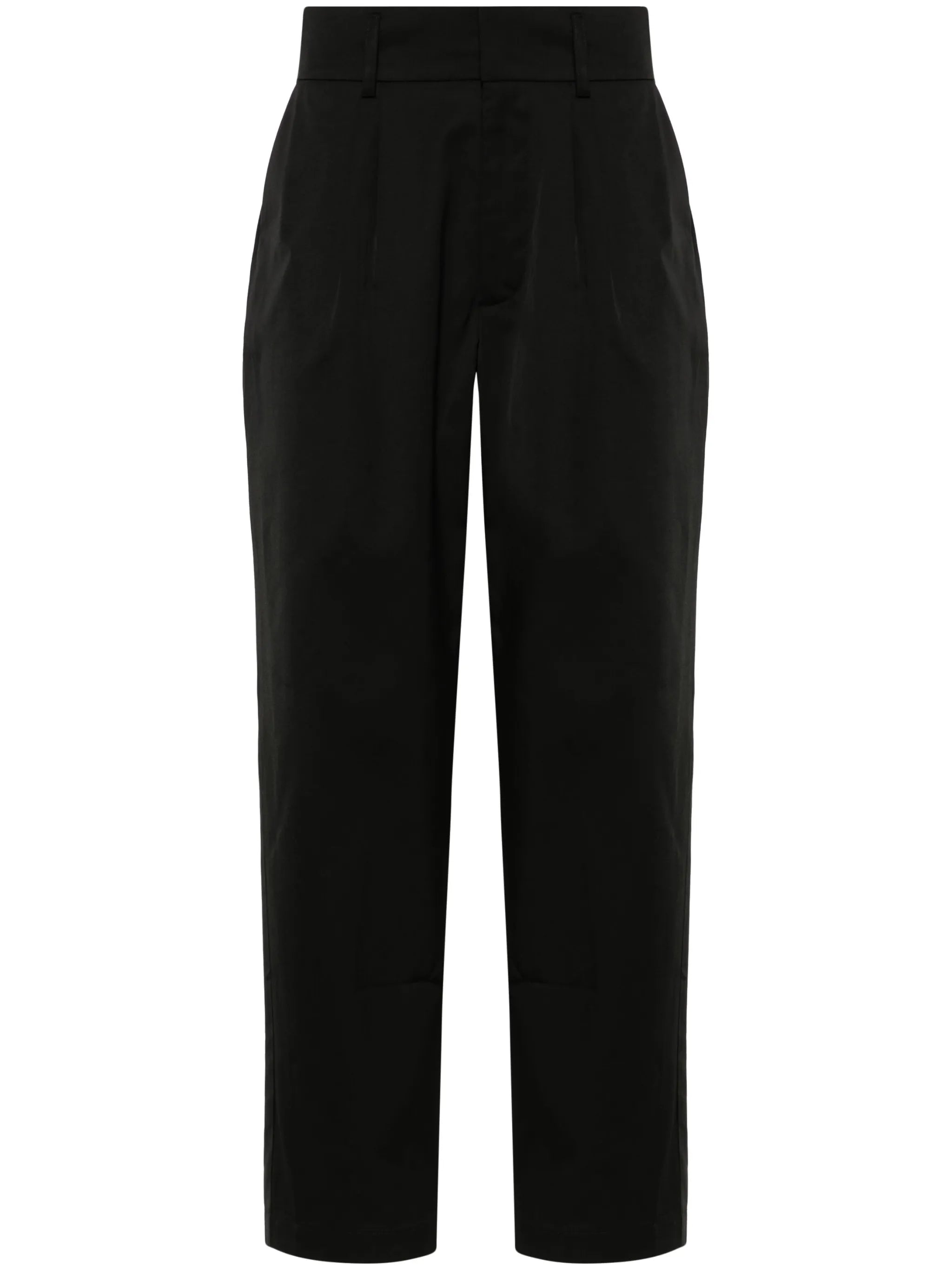 tapered tailored trousers